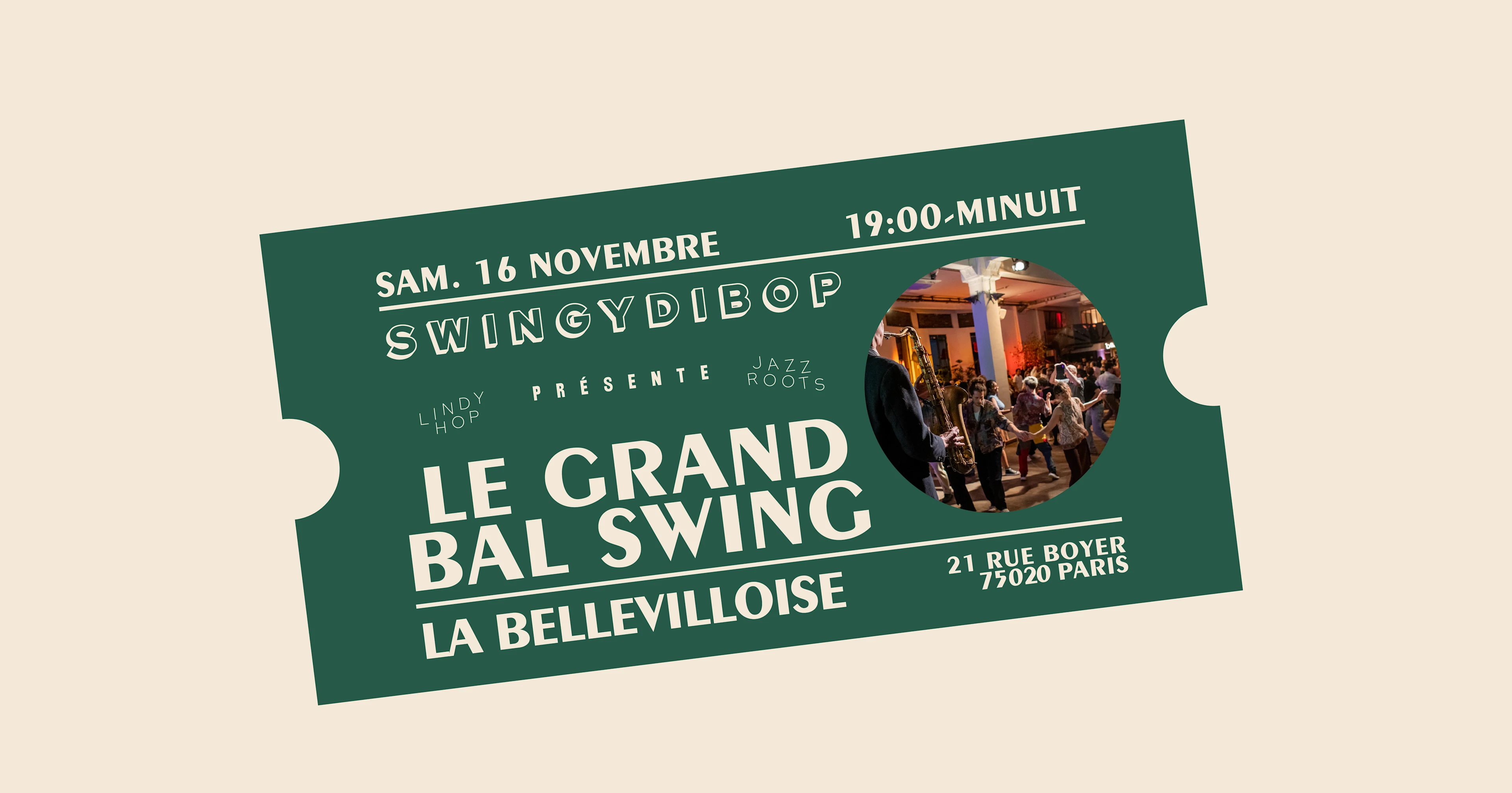 Le Grand Bal Swing | 16.11 Cover