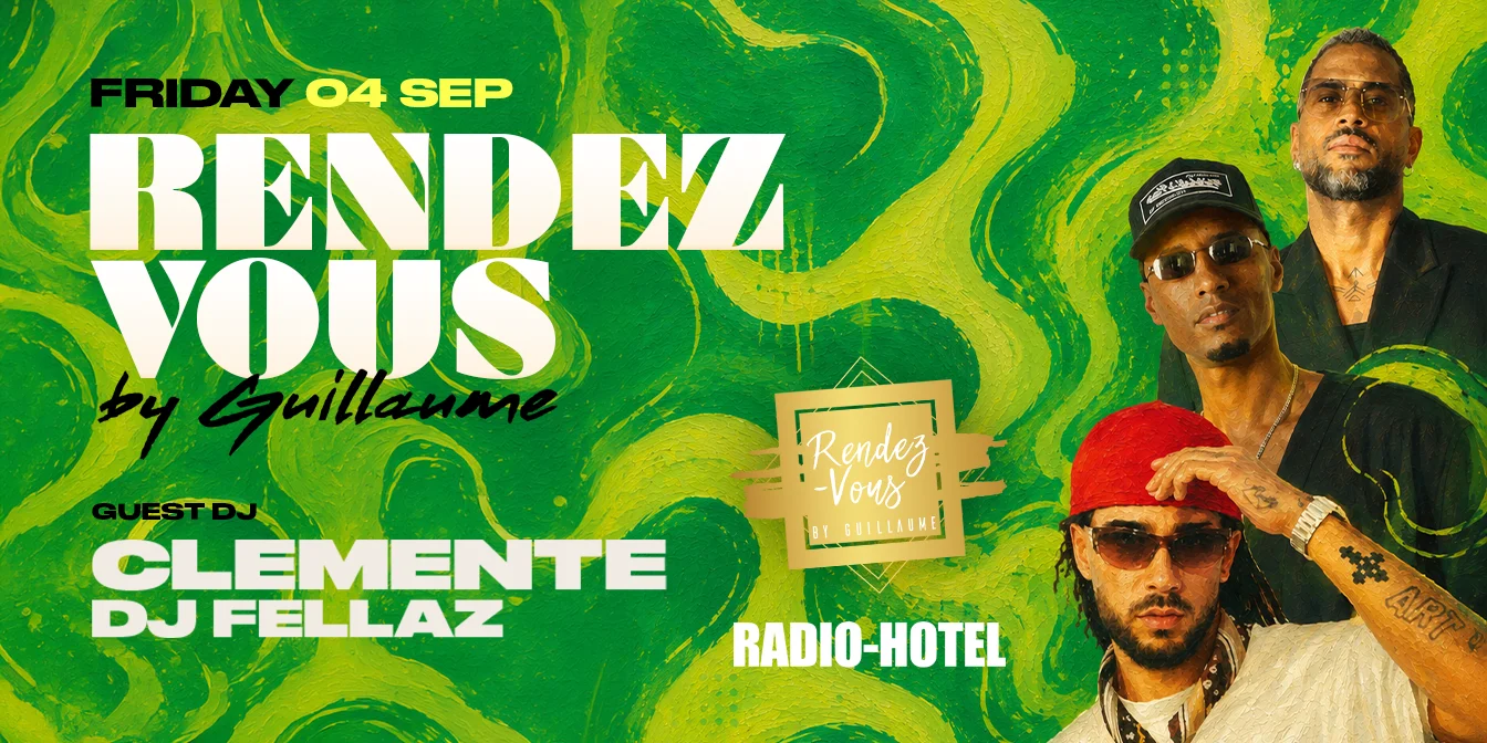 Rendez-Vous By Guillaume Radio Hotel 04 September 2026 Cover