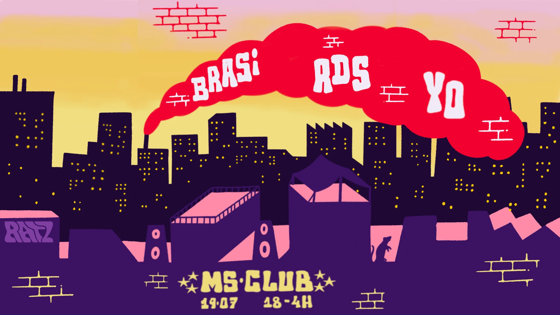 Les Ratz Invitent Brasi Et Rds Au Rooftop Du Ms Cover