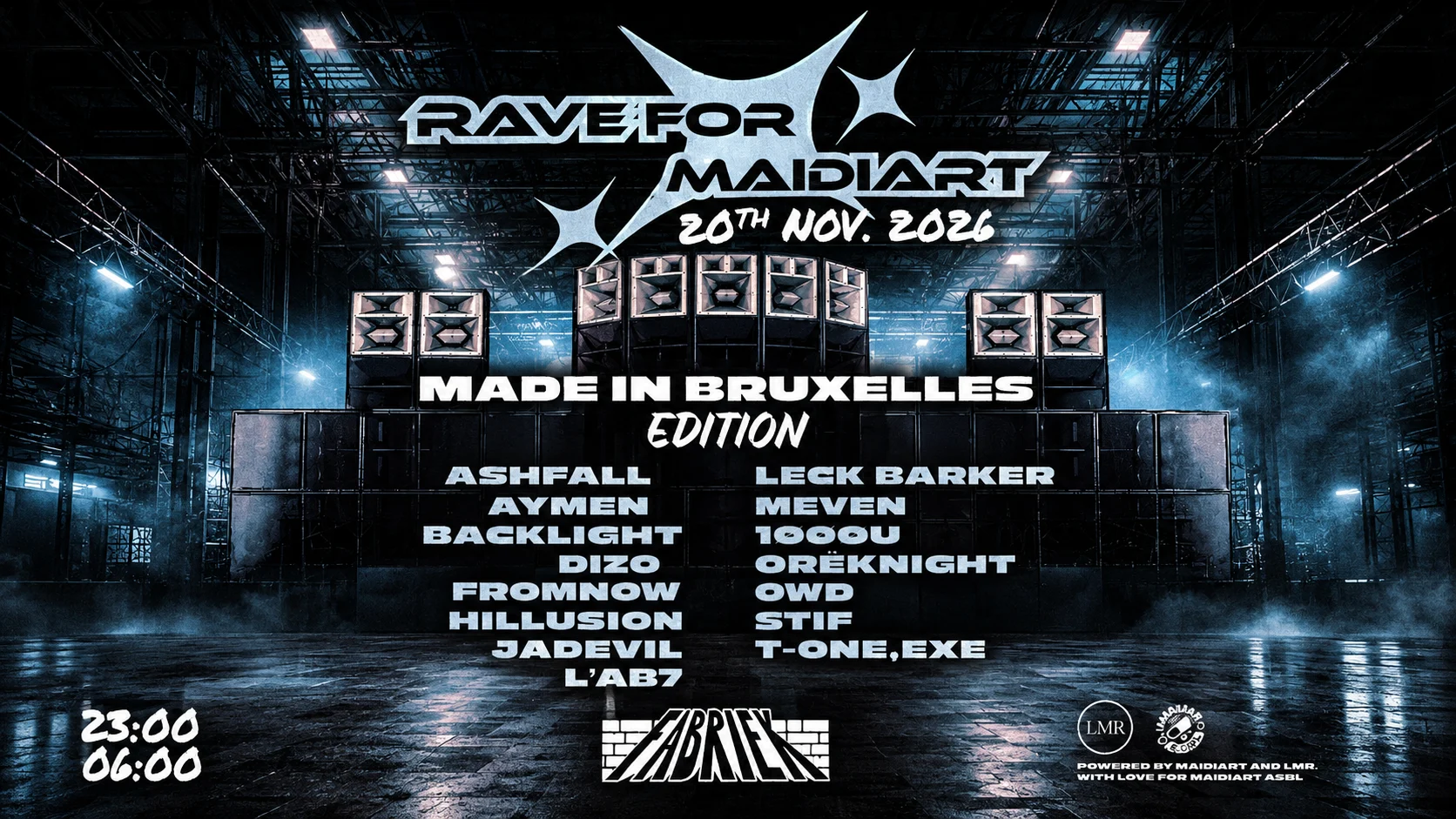Rave For Maidiart - Made In Bruxelles Edition | 20.11 Cover