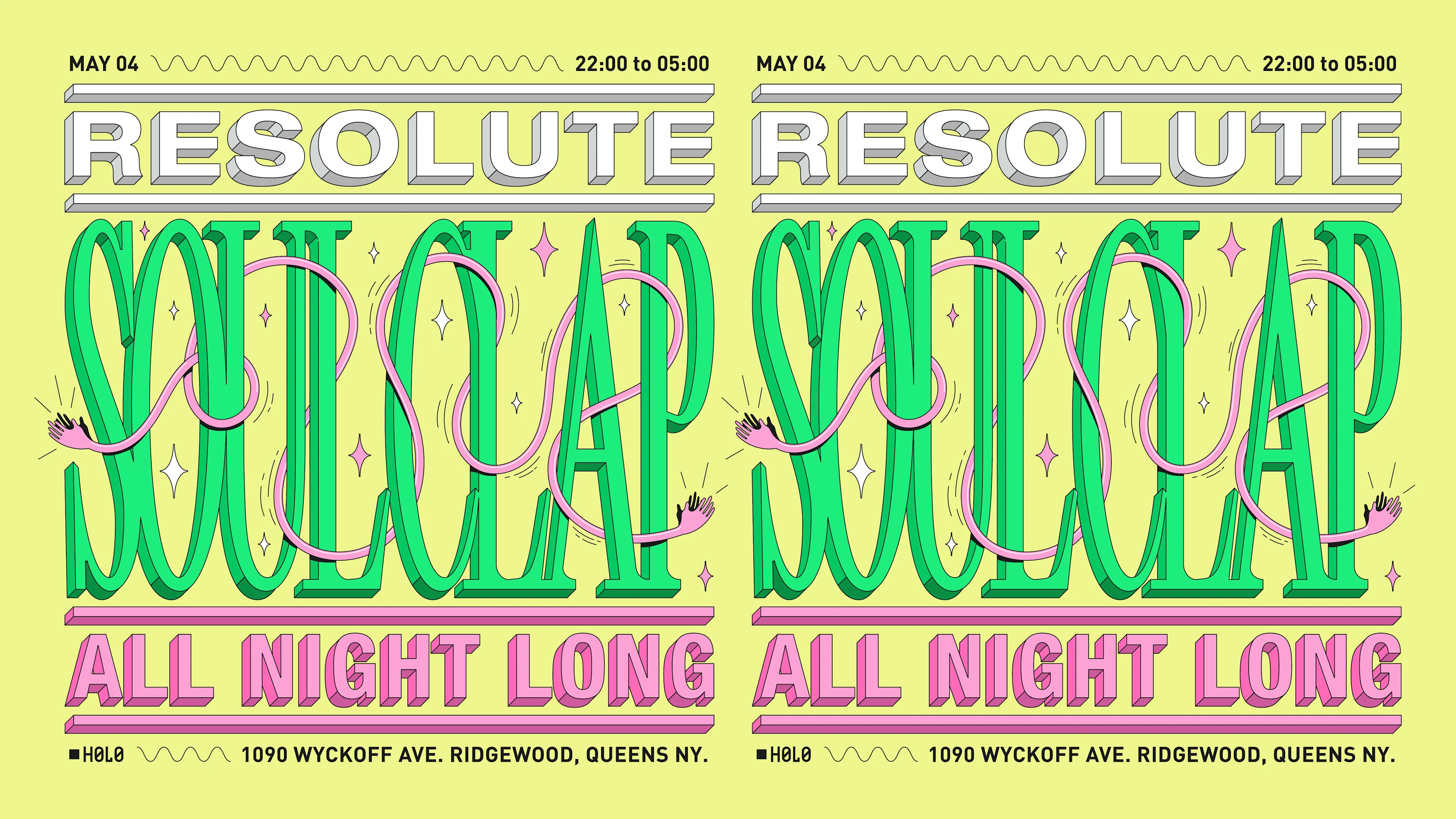 Resolute Presents Soul Clap Open To Close Cover