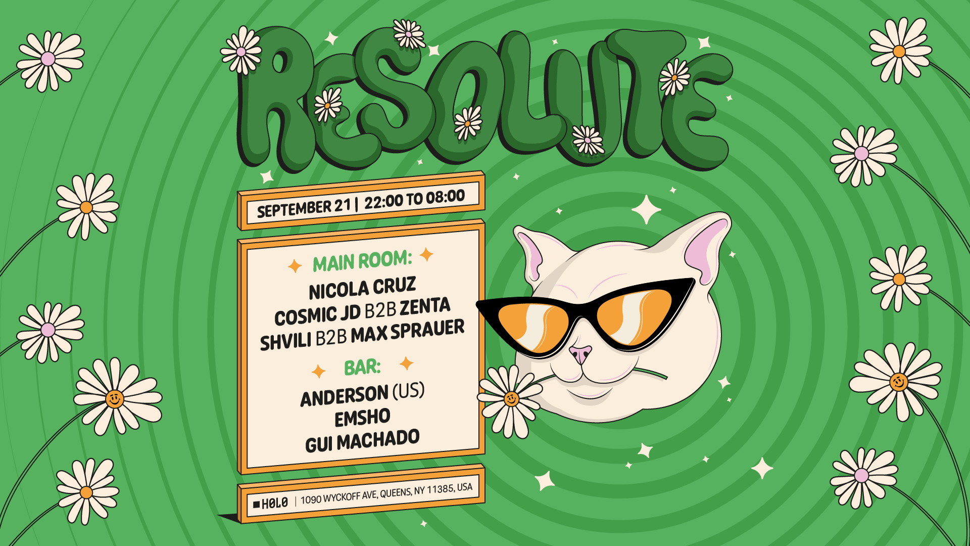 Resolute With Nicola Cruz, Cosmic Jd B2b Zenta + More Cover