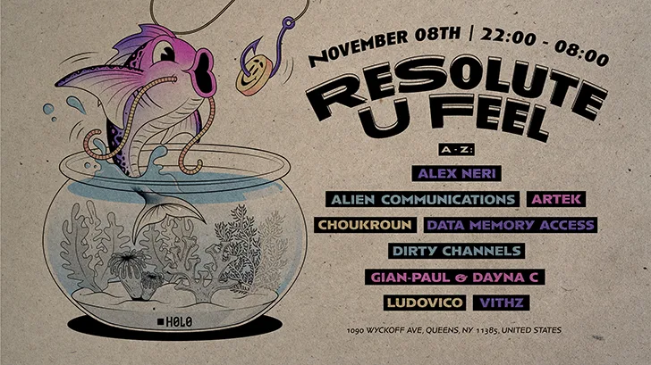Resolute X U Feel: Data Memory Access, Alex Neri + More! Cover
