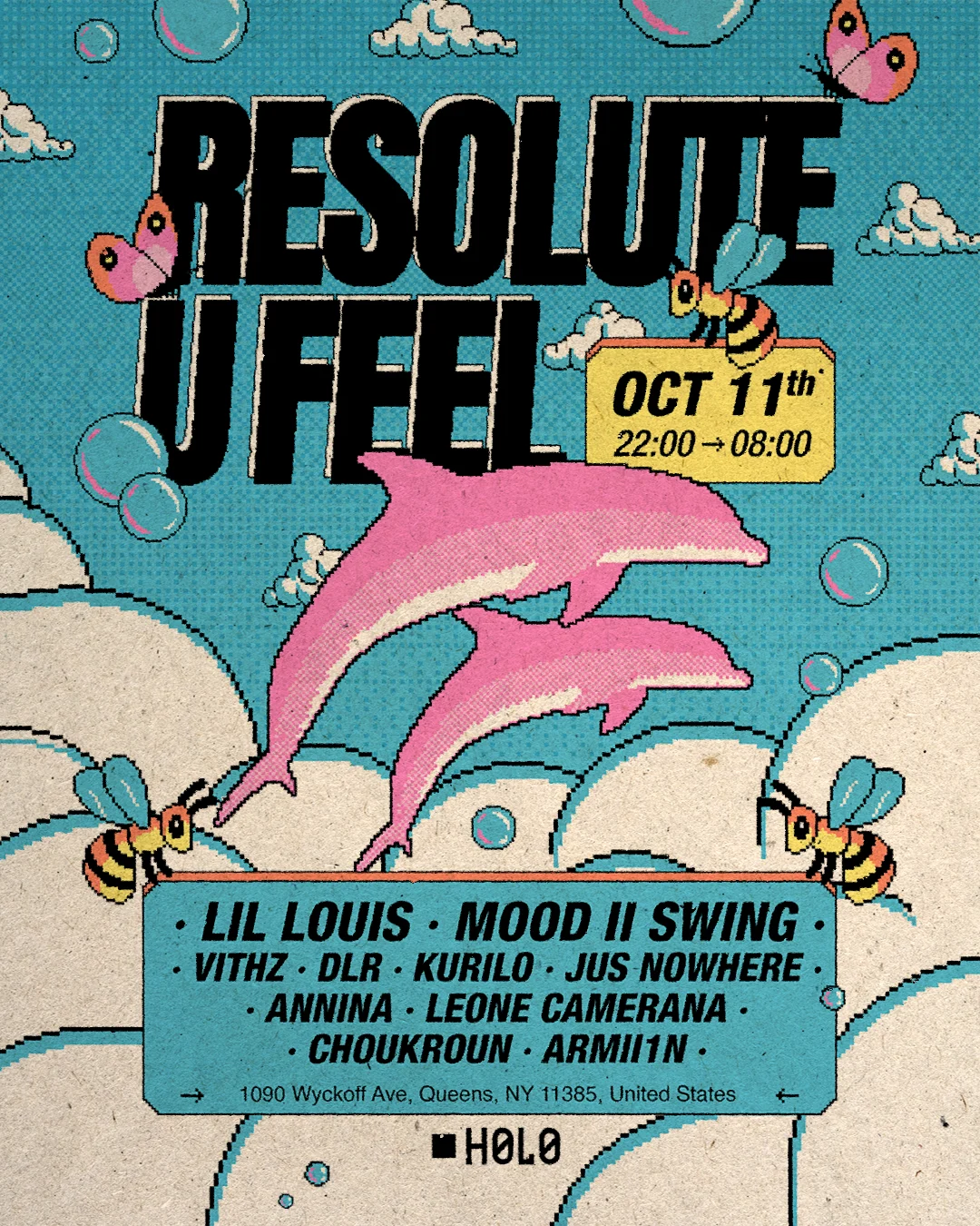 Resolute X U Feel - October 11th Cover