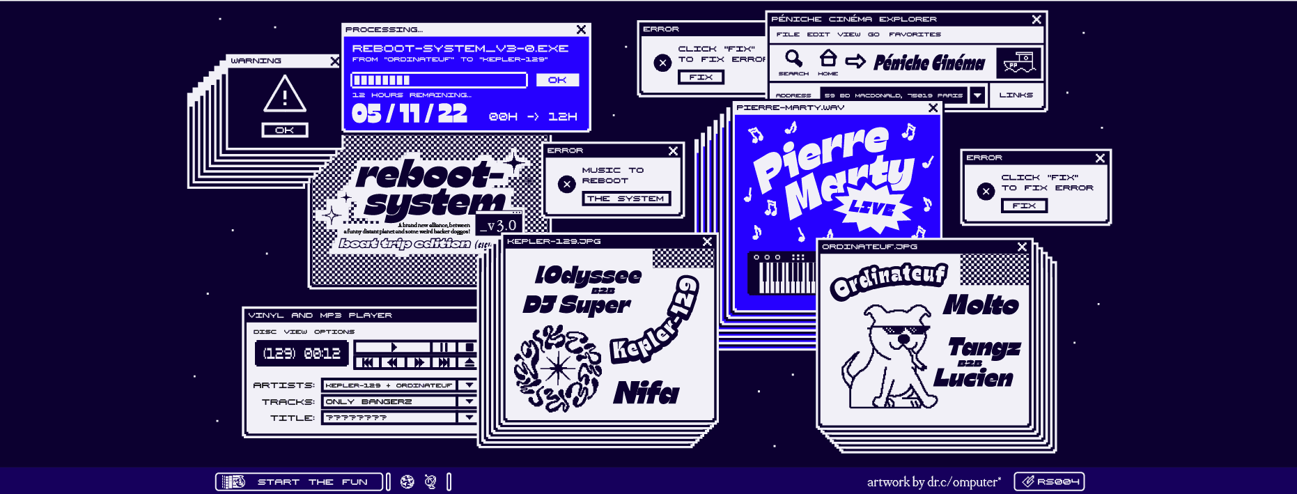 Reboot_System_V3.0 | By Kepler-129 & Ordinateuf  Cover