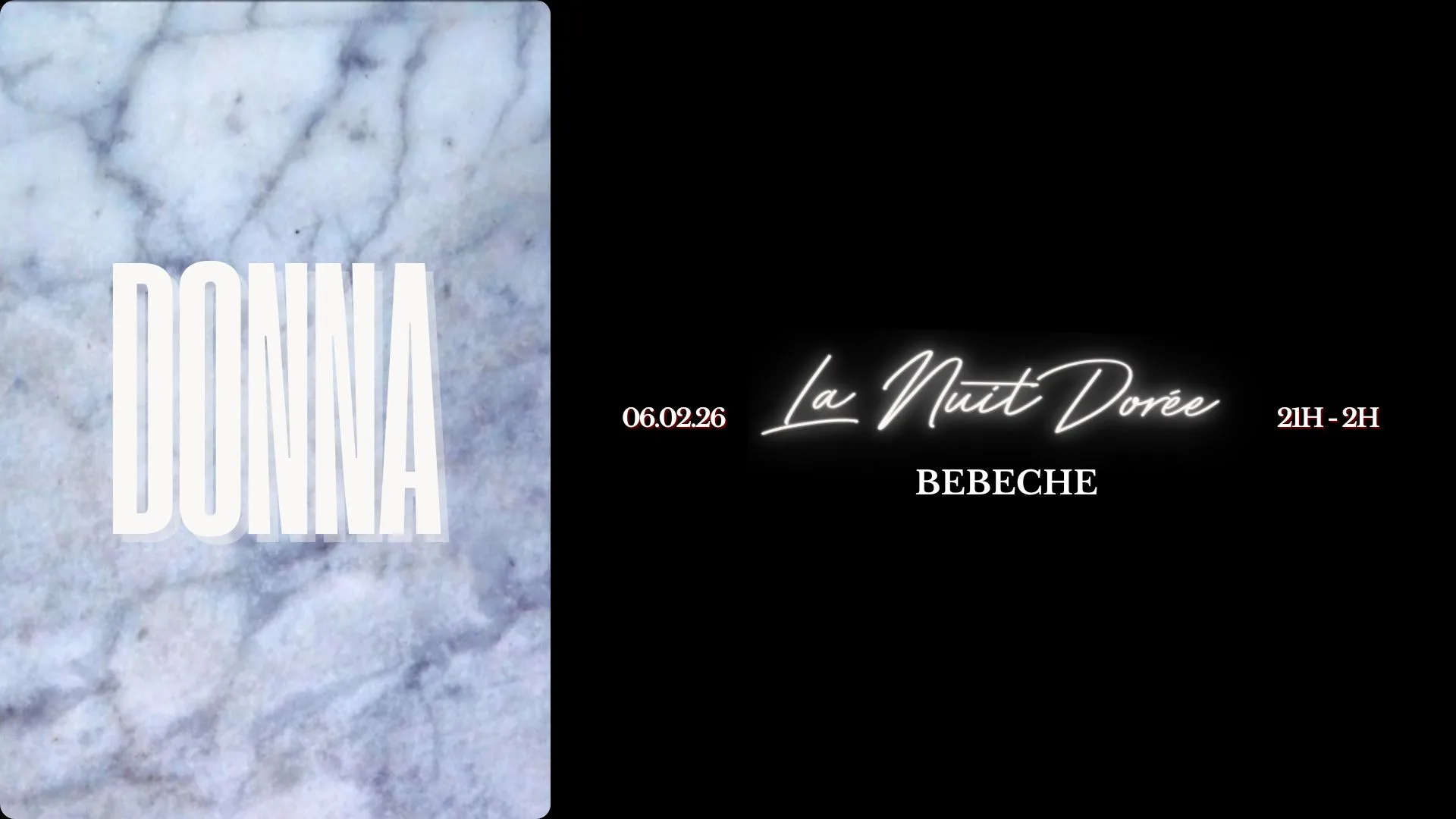 Donna - La Nuit Dorée Cover