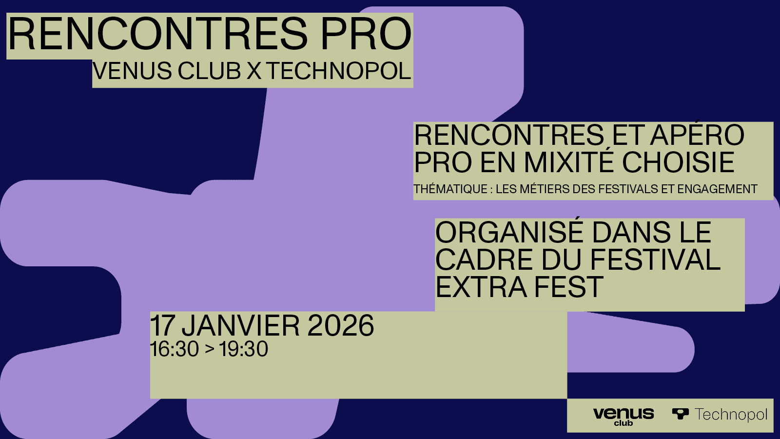 Vénus Club X Technopol : Rencontres Pro En Mixité Choisie Cover