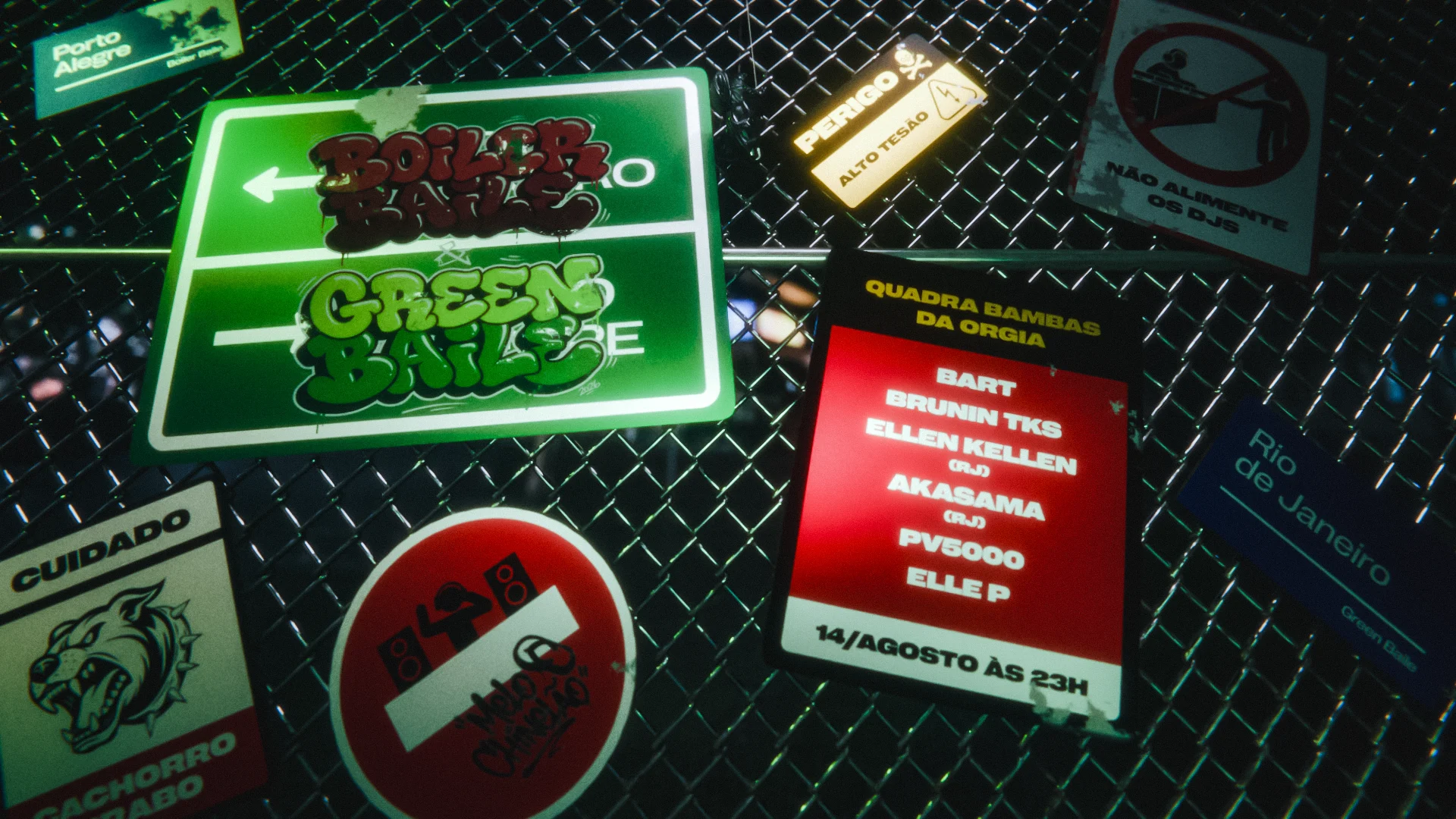 Boiler Baile X Green Baile (Rj) Cover