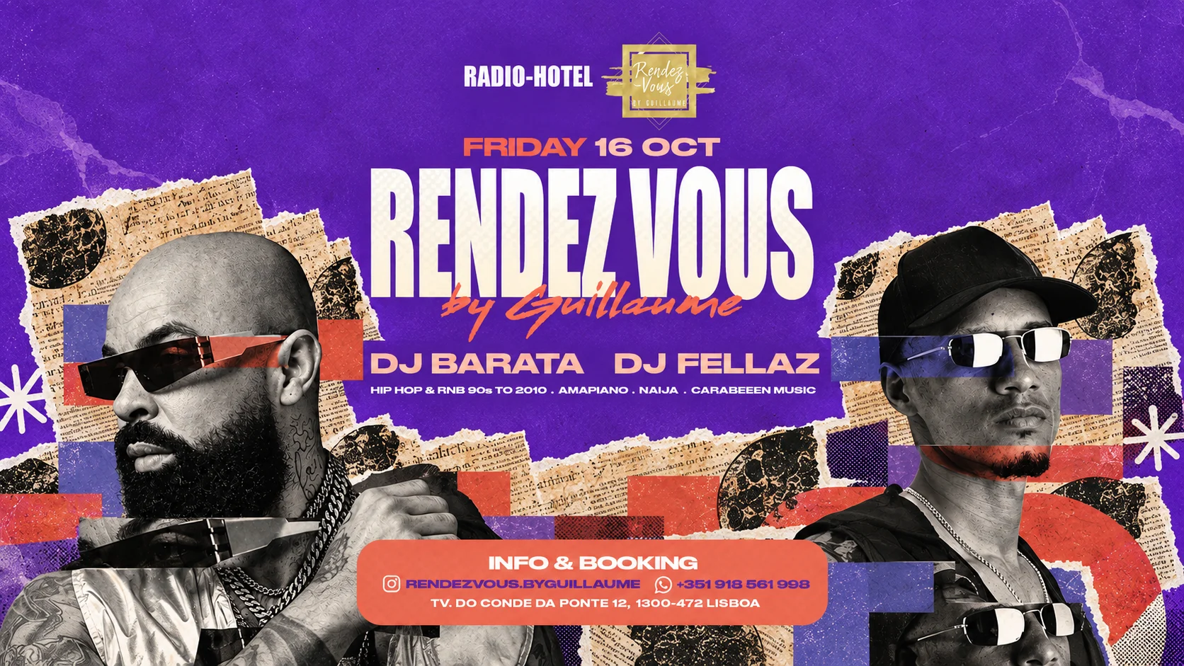 Rendez-Vous By Guillaume Radio Hotel 16 October 2… Cover