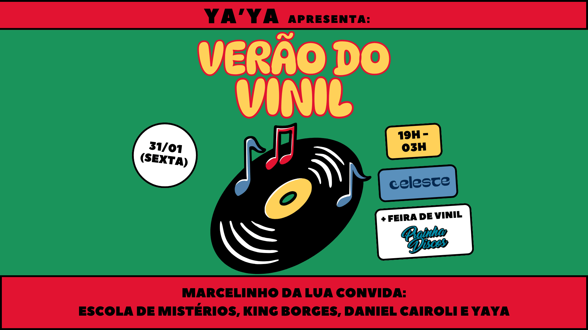 Ya'ya: Verão Do Vinil Cover
