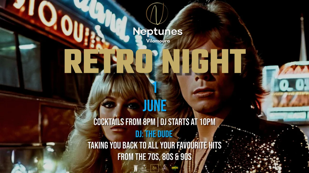 Retro Night With Dj The Dude Cover