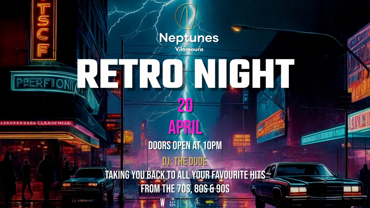 Retro Night -April Edition Cover