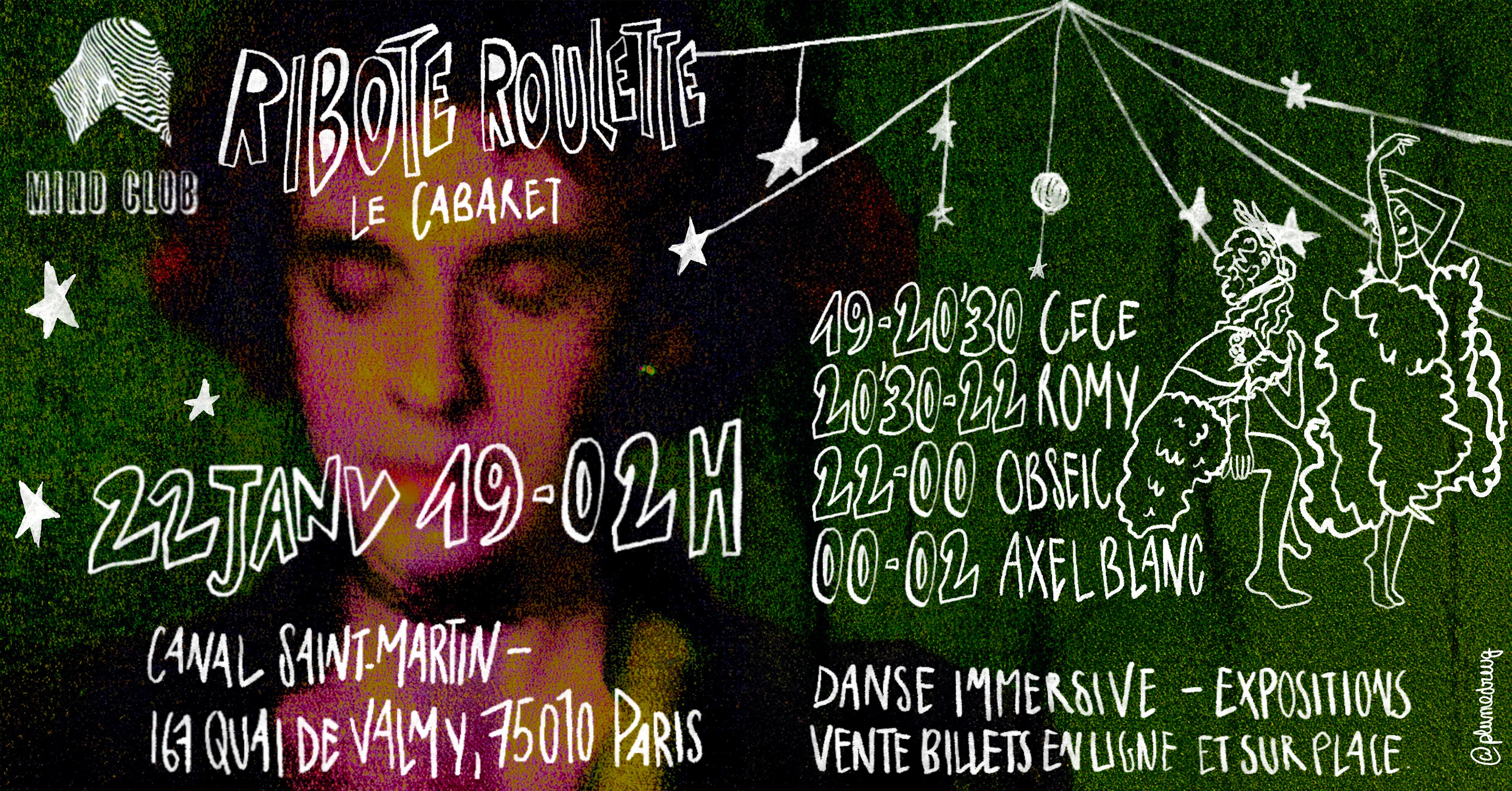 Ribote Roulette "Le Cabaret" Cover