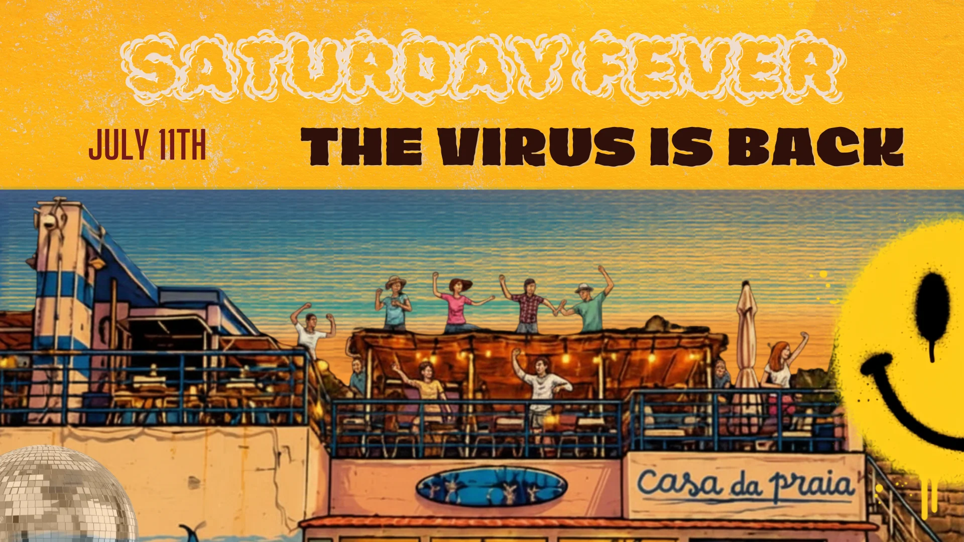 Saturday Fever By Dunes Events Cover