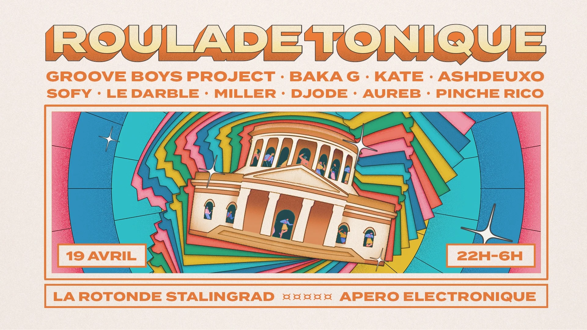 Roulade Tonique - Groove Boys Project, Baka G, Kate, Ae Crew Cover