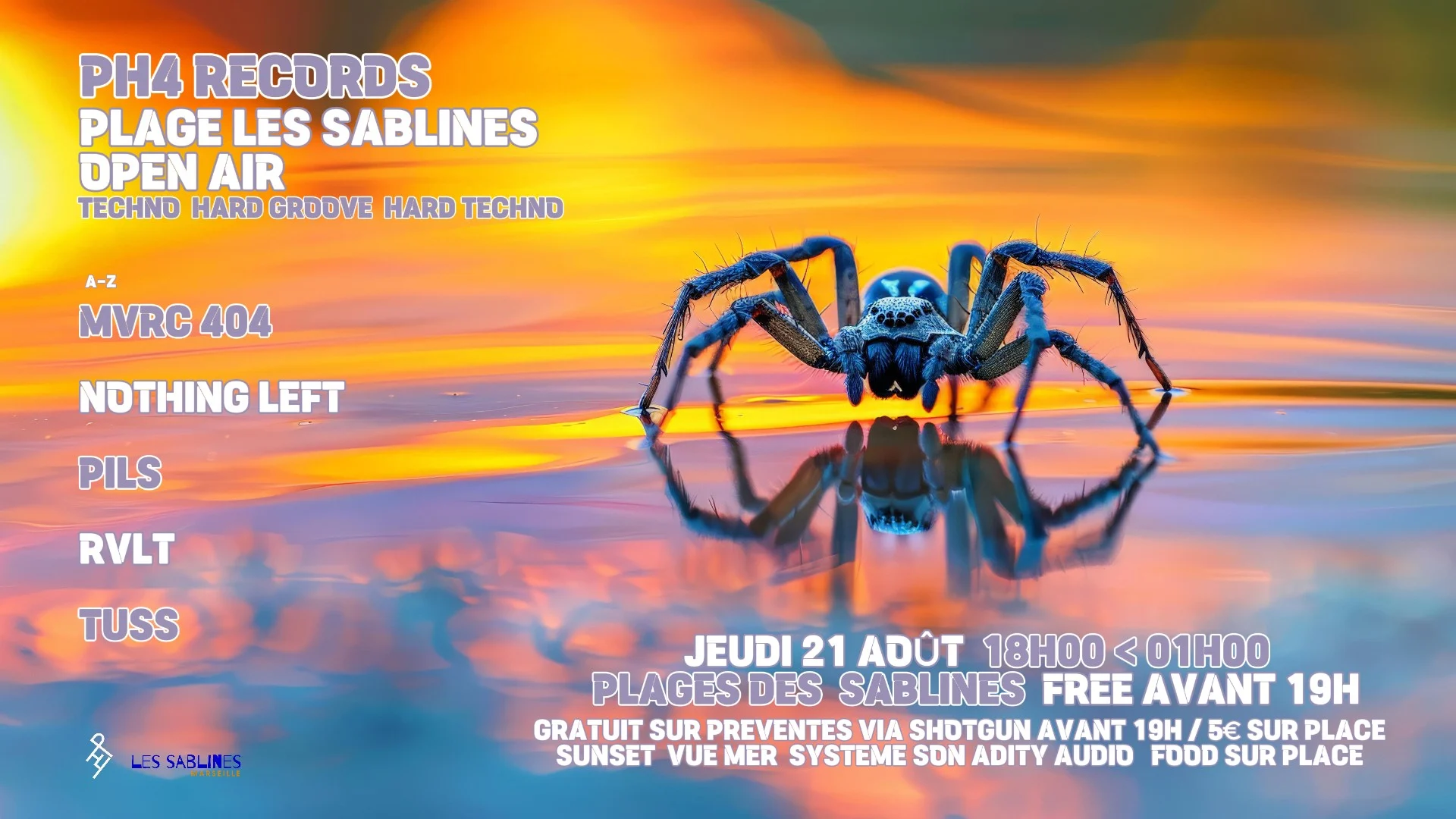 Ph4 Records X Les Sablines (Open Air) Acte 5 Cover