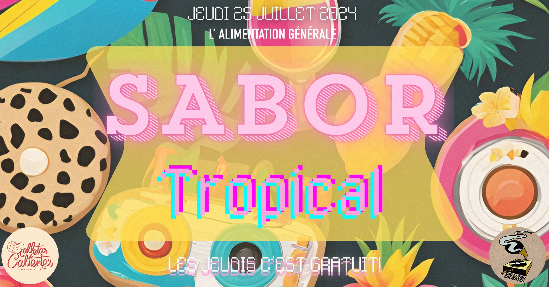 Jeudi C'est Gratuit ! Sabor Tropical Cover