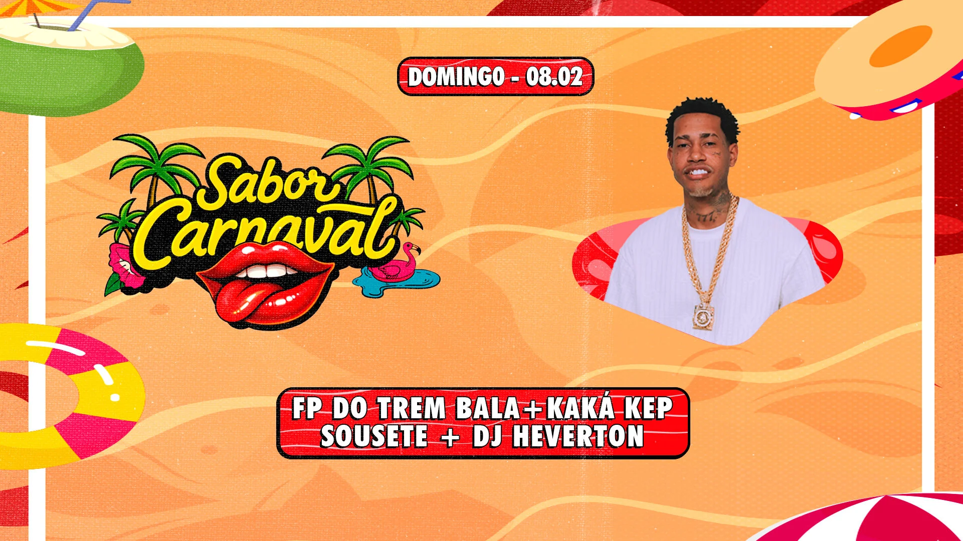 Sabor Carnaval - Fp Do Trem Bala 08.02 Cover