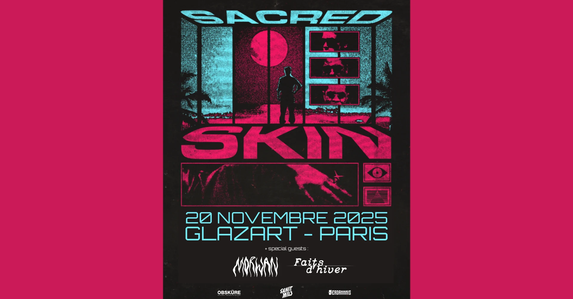 Sacred Skin + Morwan + Faits D'hiver Cover