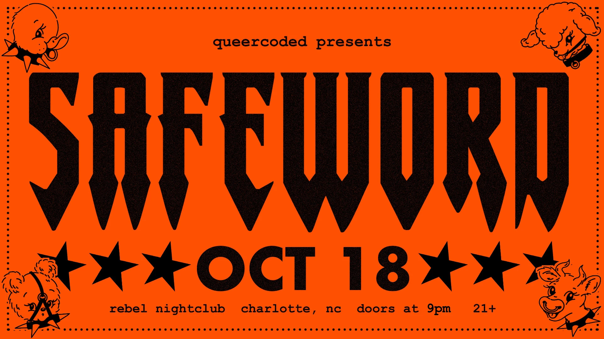 Queercoded Presents Safeword Cover