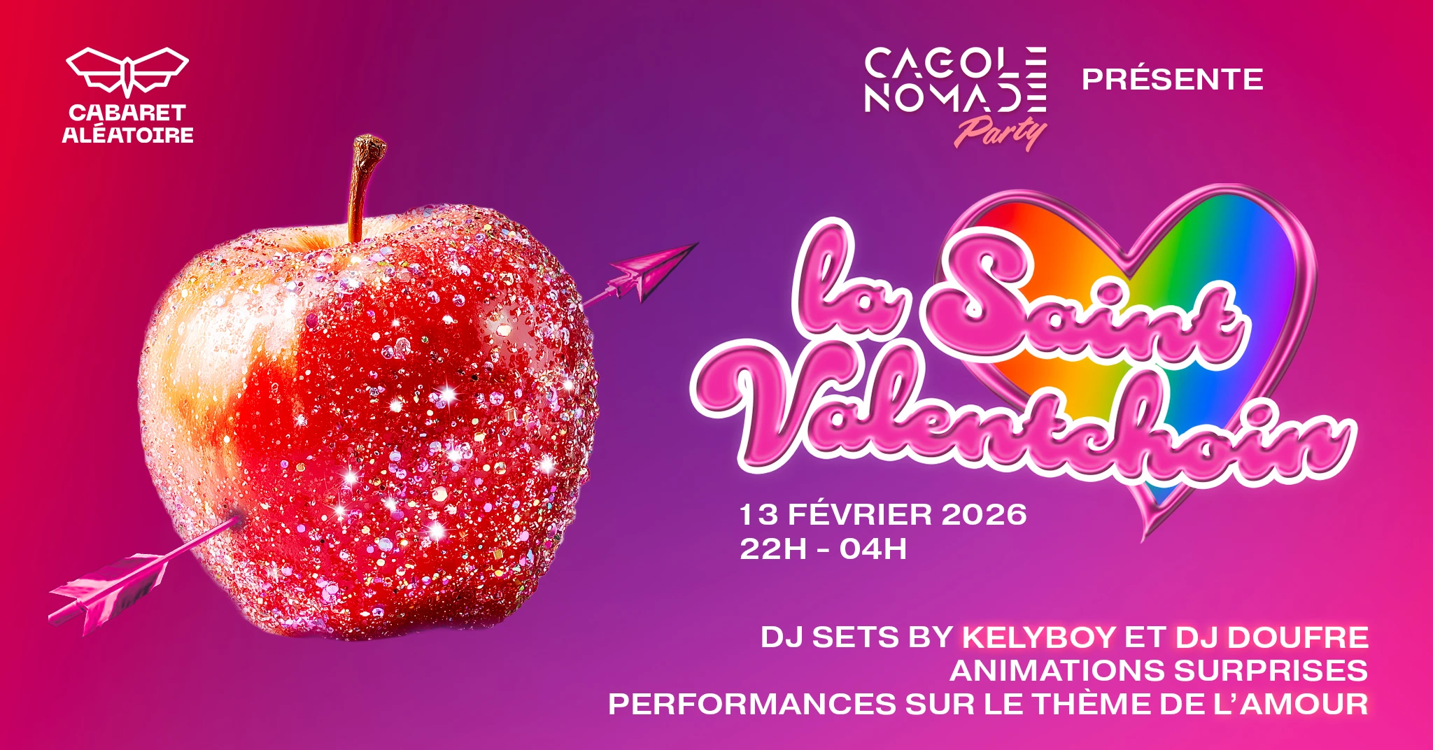 13/02 | Cagole Nomade : La Saint Valentchoin Cover