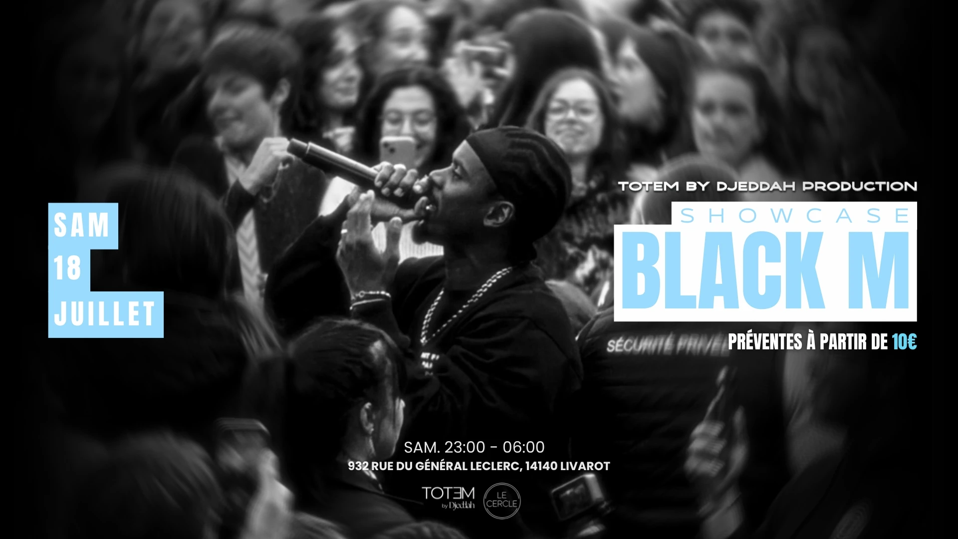 🔥 Black M En Showcase Au Cercle 🔥 Cover