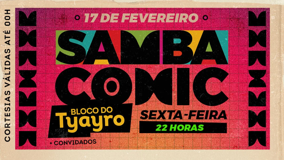 17/02: Bloco Do Tyayro Cover