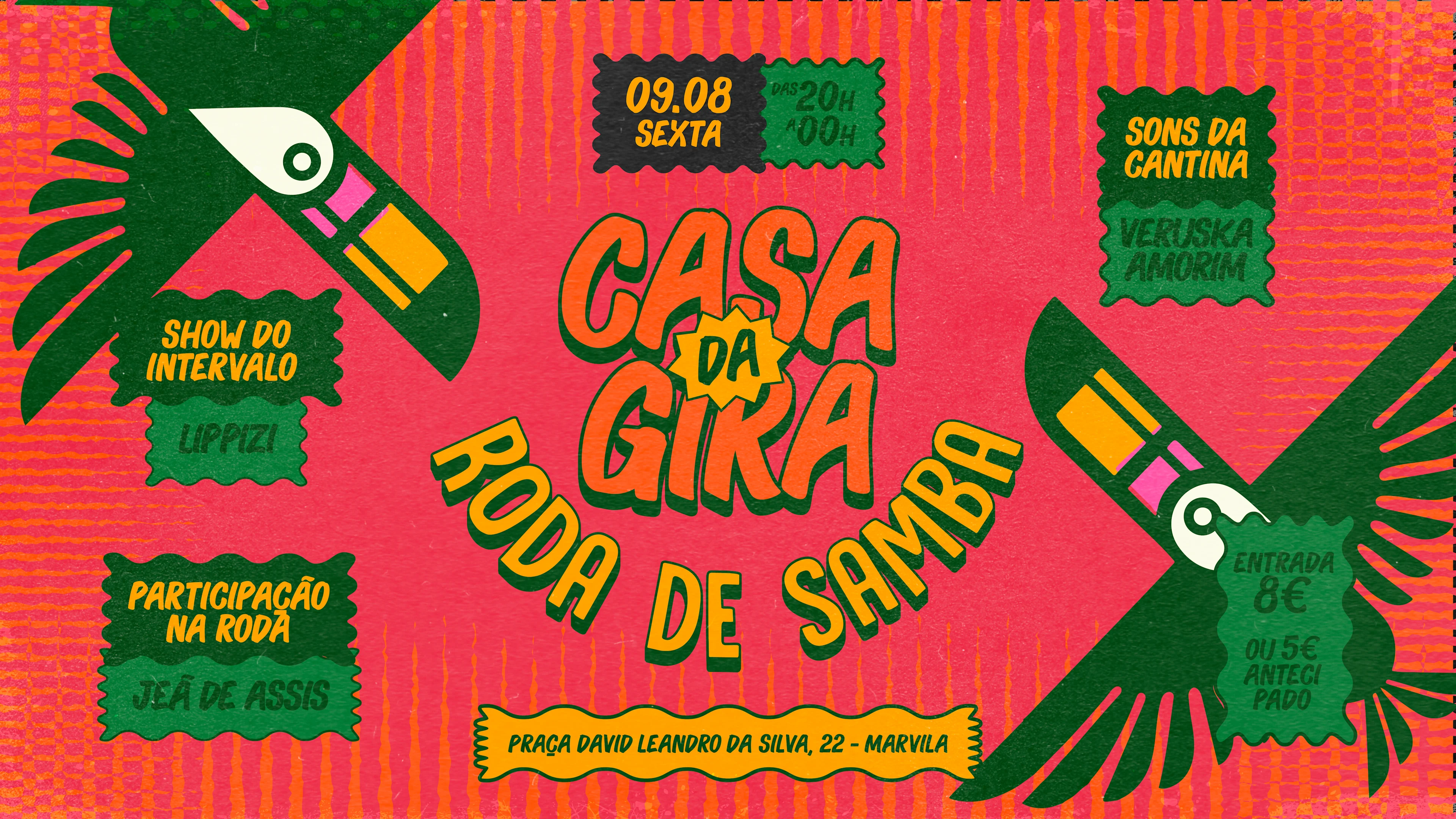 Casa Da Gira 09/08 Cover