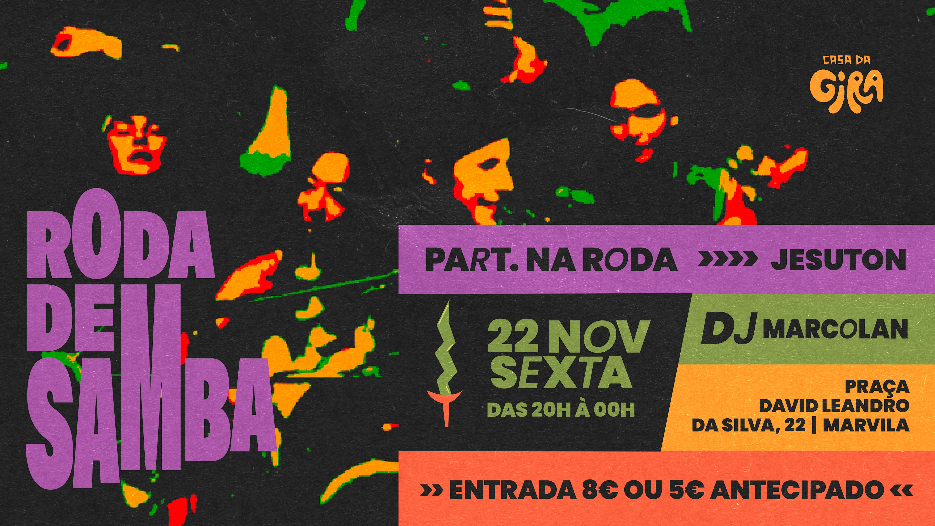 Casa Da Gira 22/11 Cover