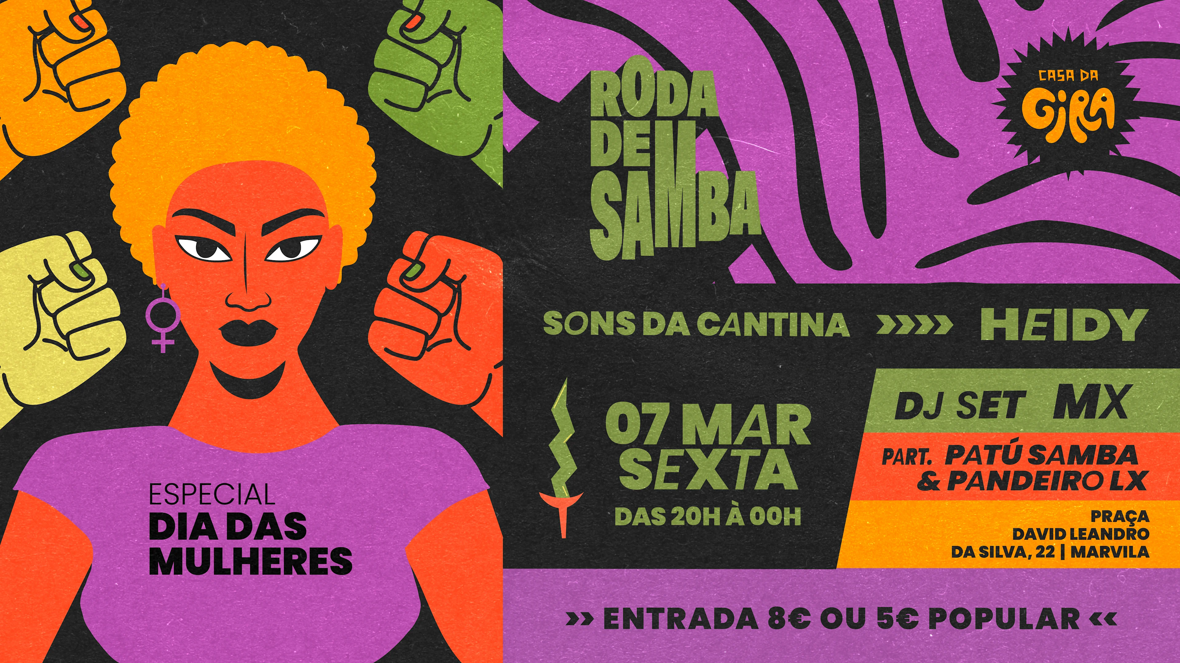 Casa Da Gira 07/03 (Especial Dia Da Mulher) Cover