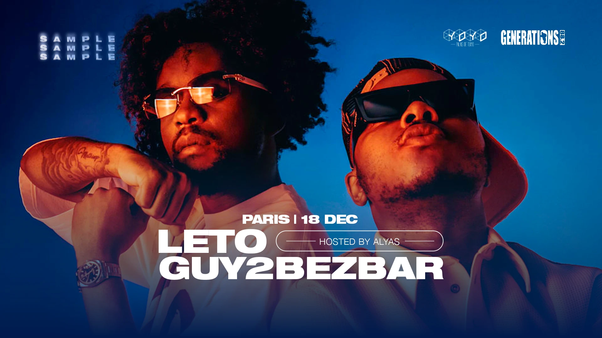 Leto & Guy2bezbar - @Yoyo Paris - Sample Paris  Cover