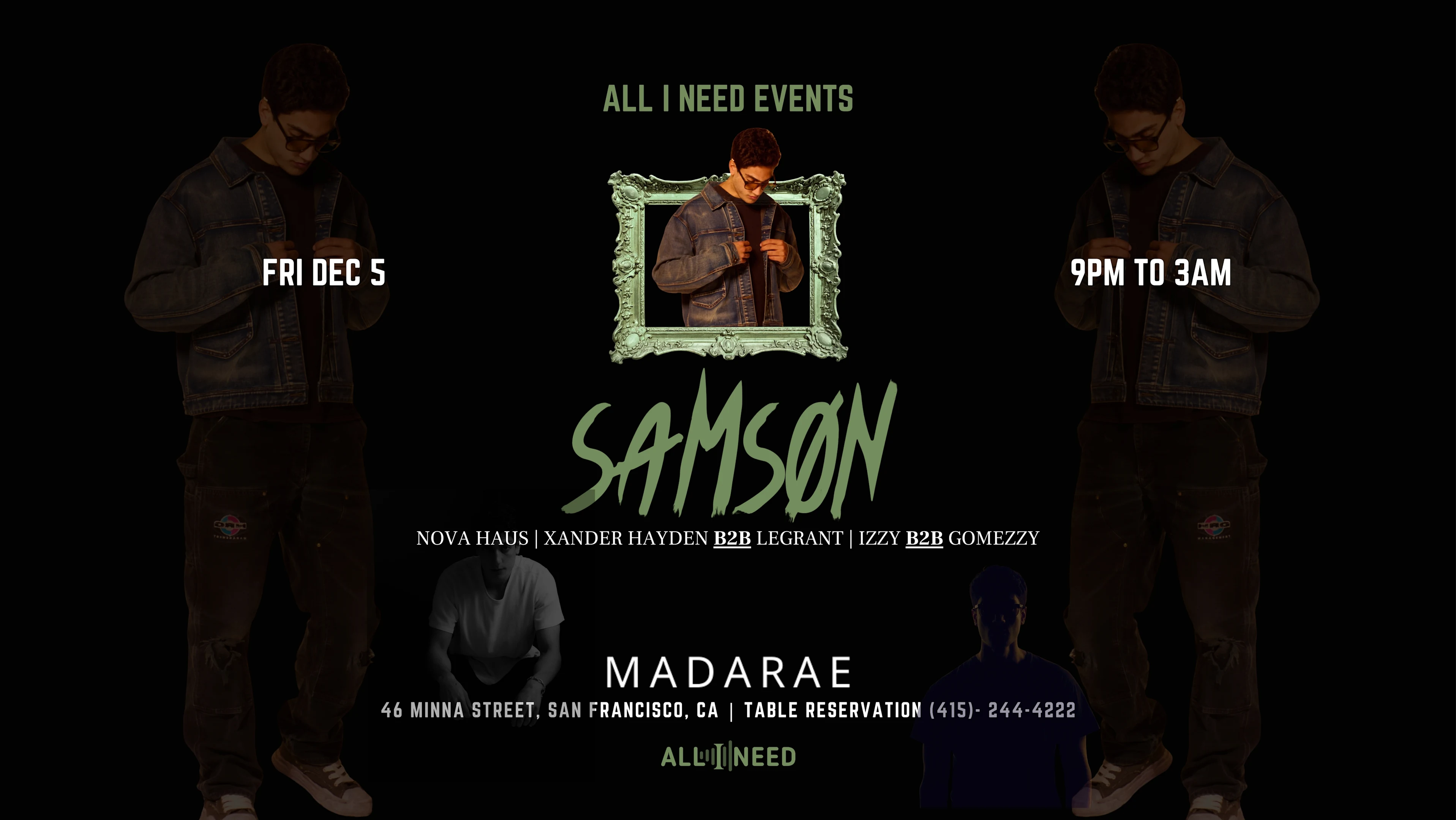 Samson [Afro House] At Madarae Cover