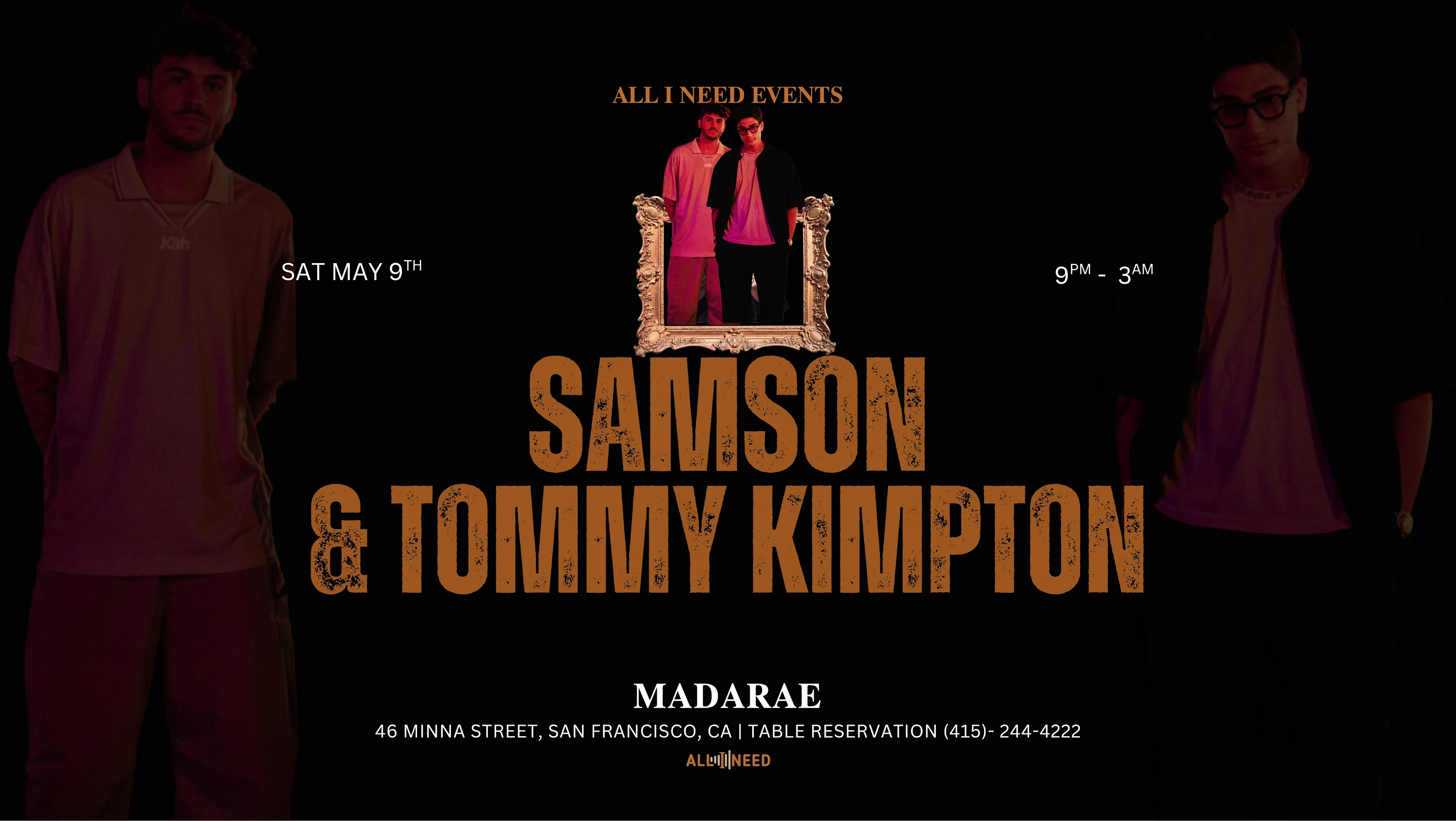 Samson + Tommy Kimpton (Afro House) At Madarae Cover