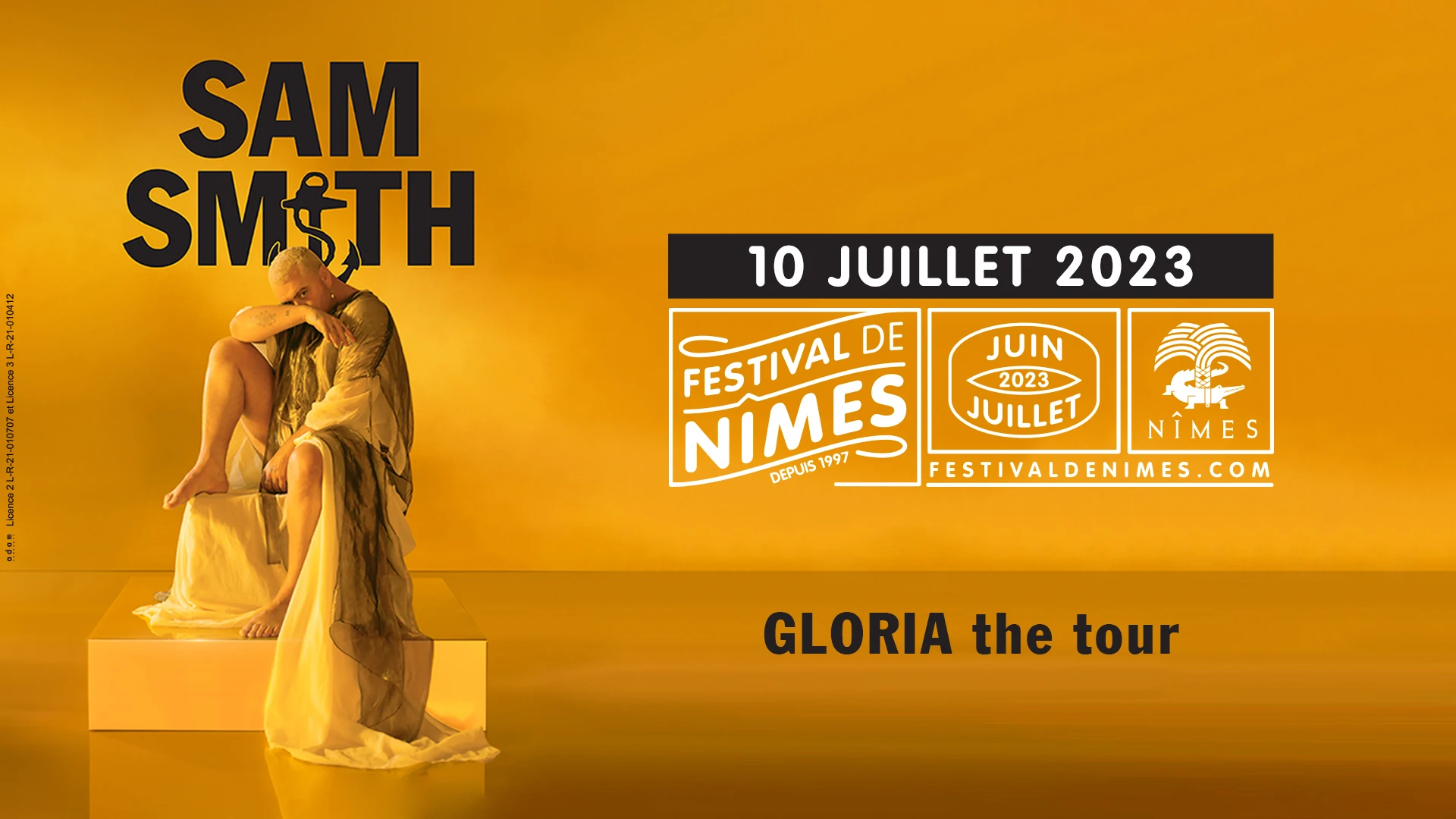 Sam Smith - Festival De Nimes 2023 Cover