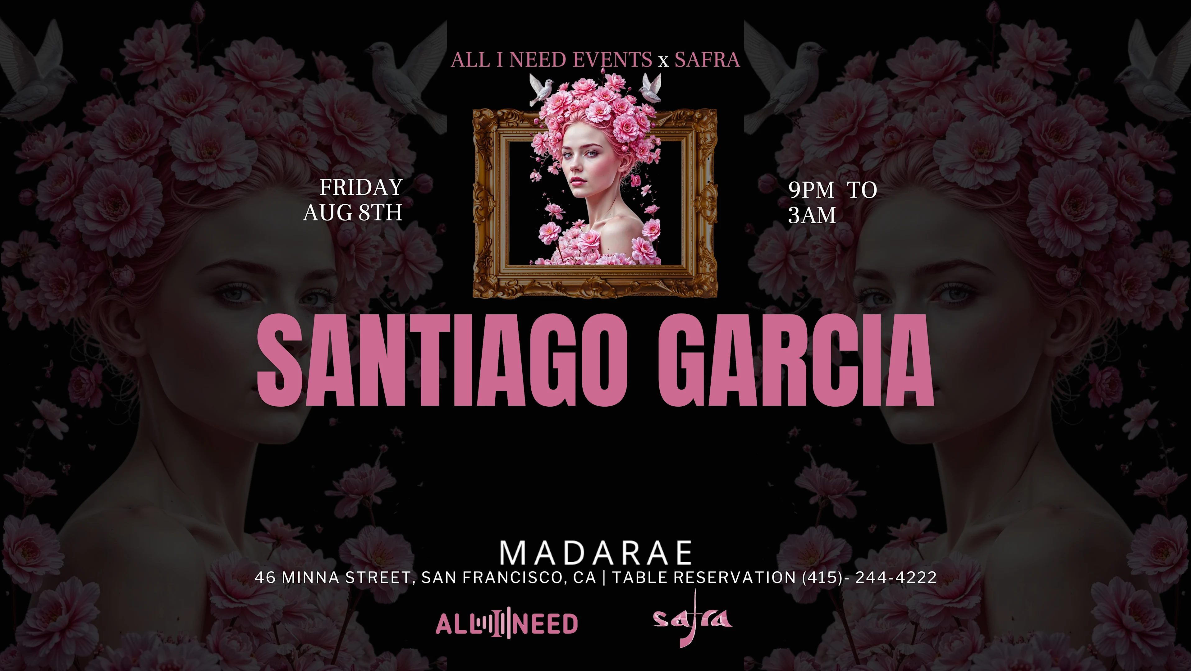 Santiago Garcia [Afro/Indie/ Melodic Hous] At Madarae Cover
