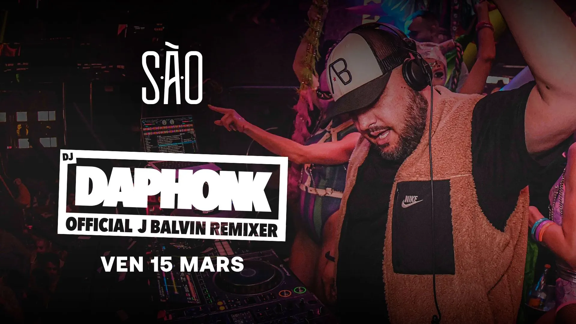 Sao - Dj Daphonk - Ven 15.03 Cover