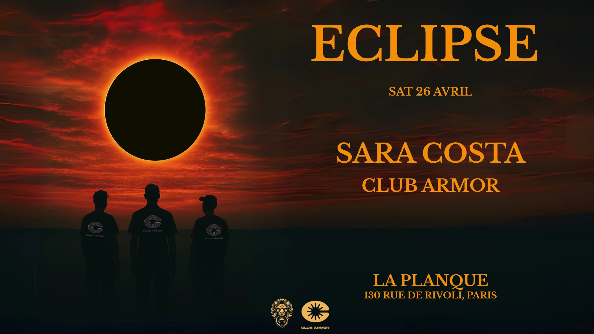 Eclipse By Club Armor - Sara Costa @La Planque Cover
