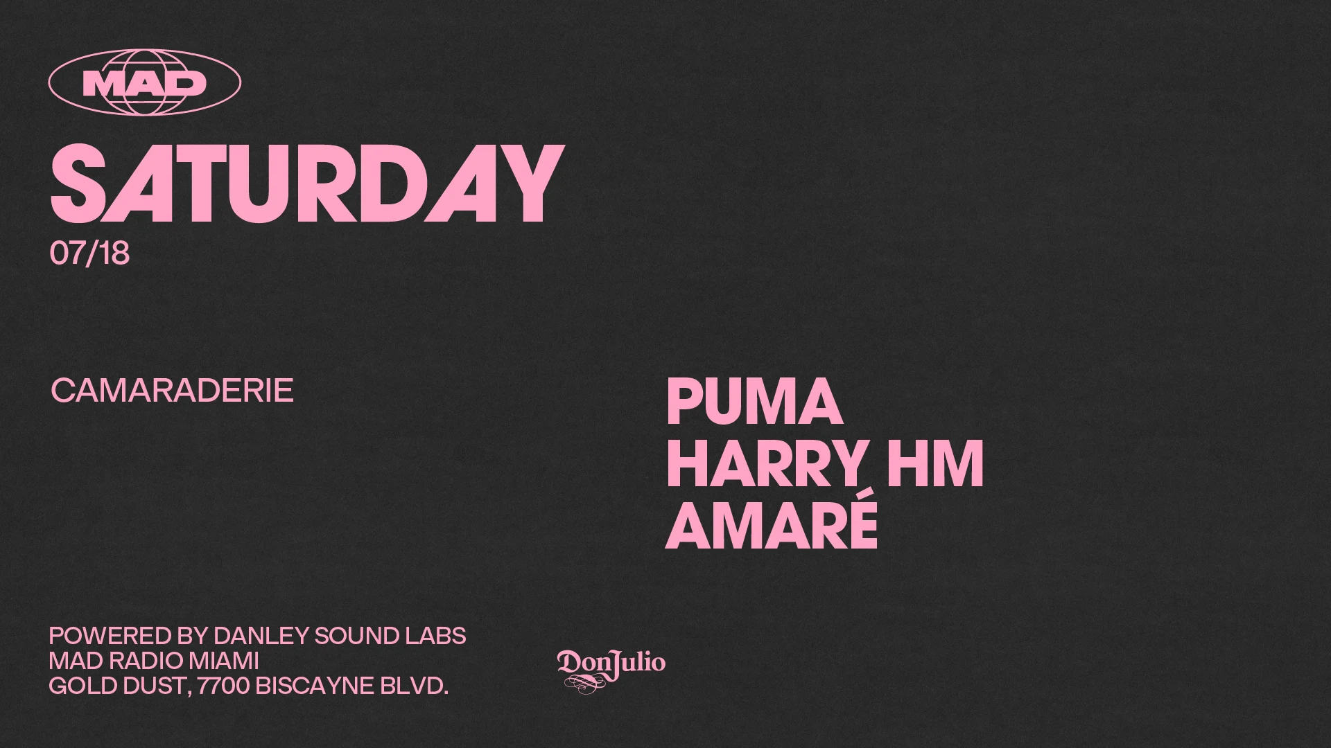 Camaraderie: Puma / Harry Hm / Amaré Cover