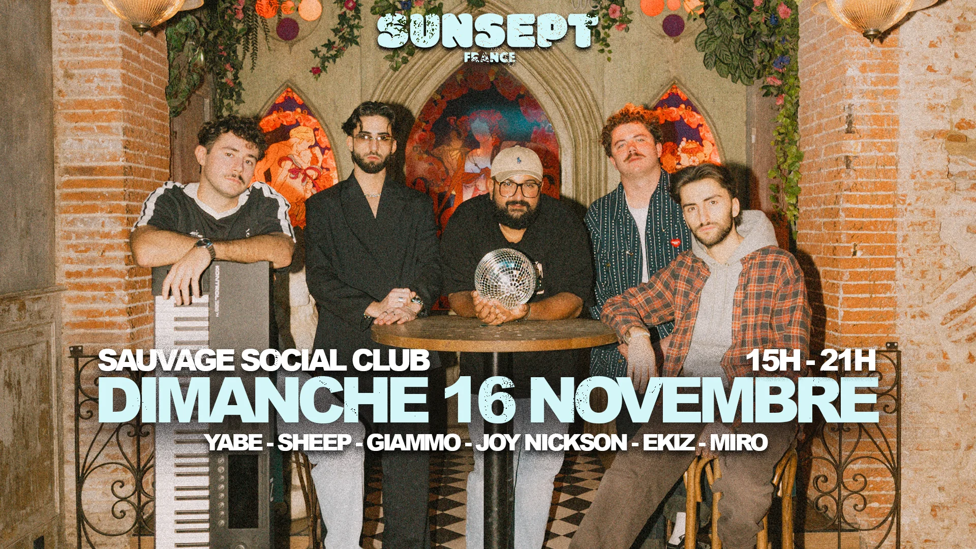 Sunsept France Au Sauvage Cover