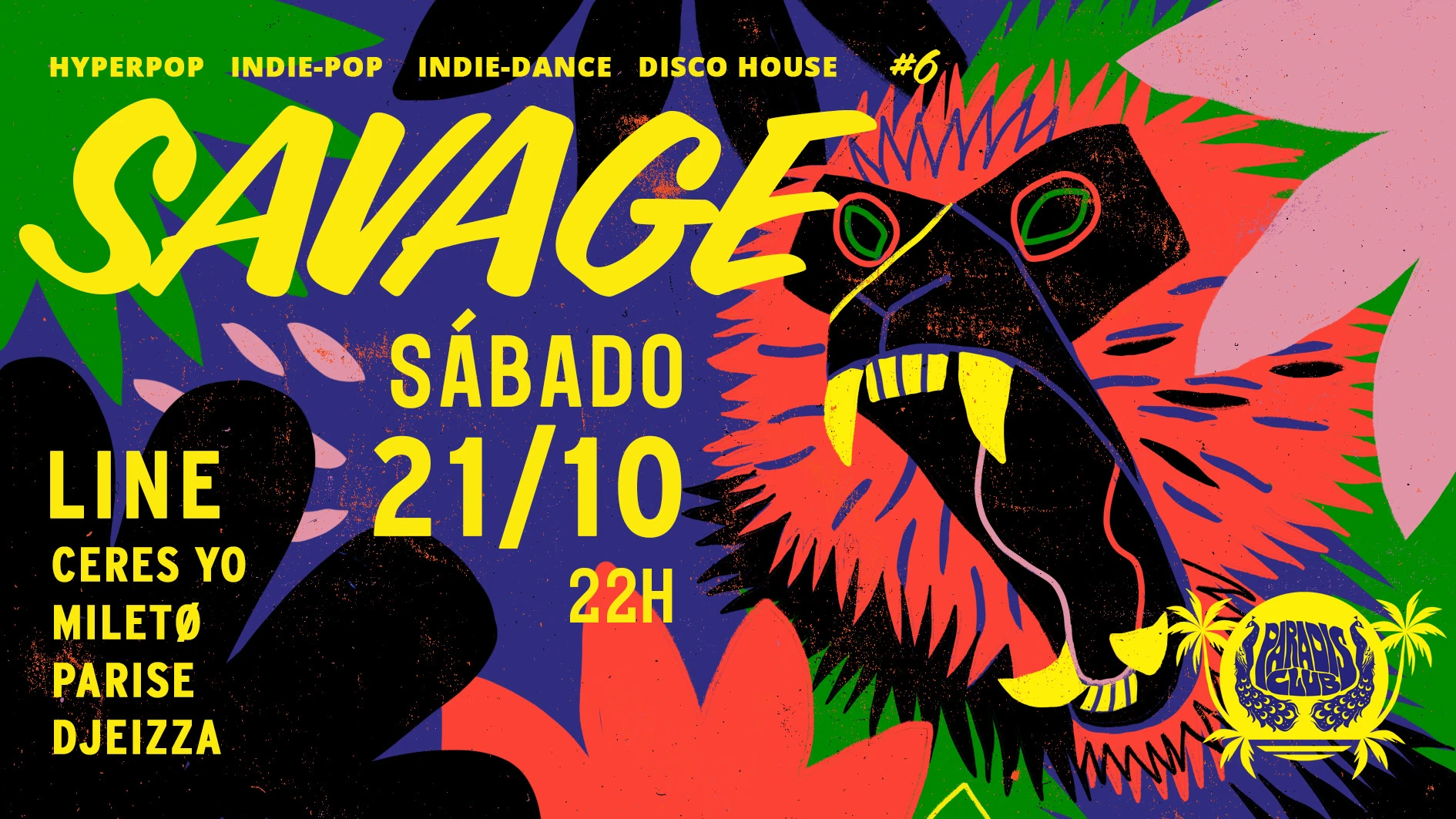 Savage | Paradis Club Cover