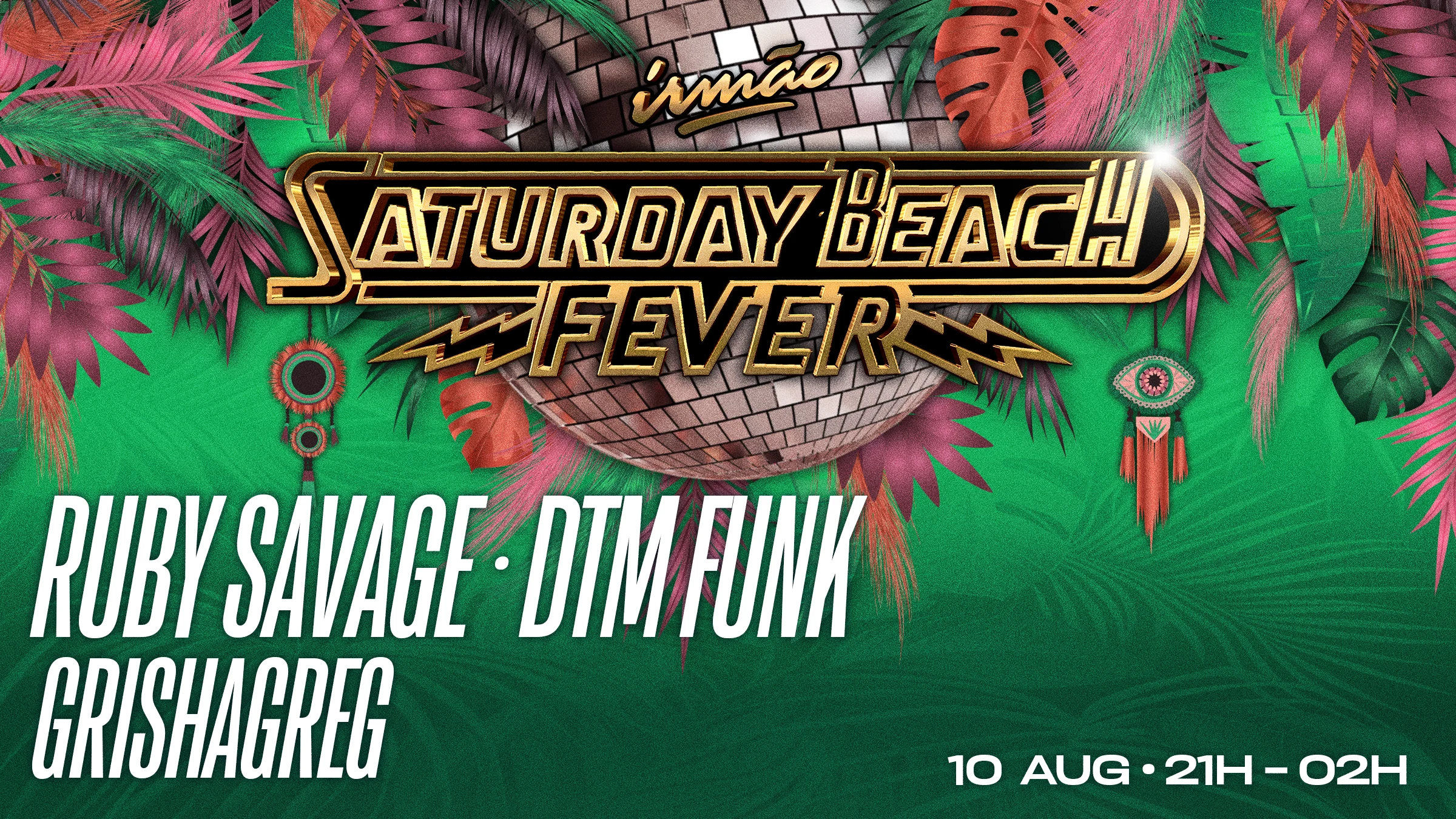 Saturday Beach Fever - 10/08 Cover