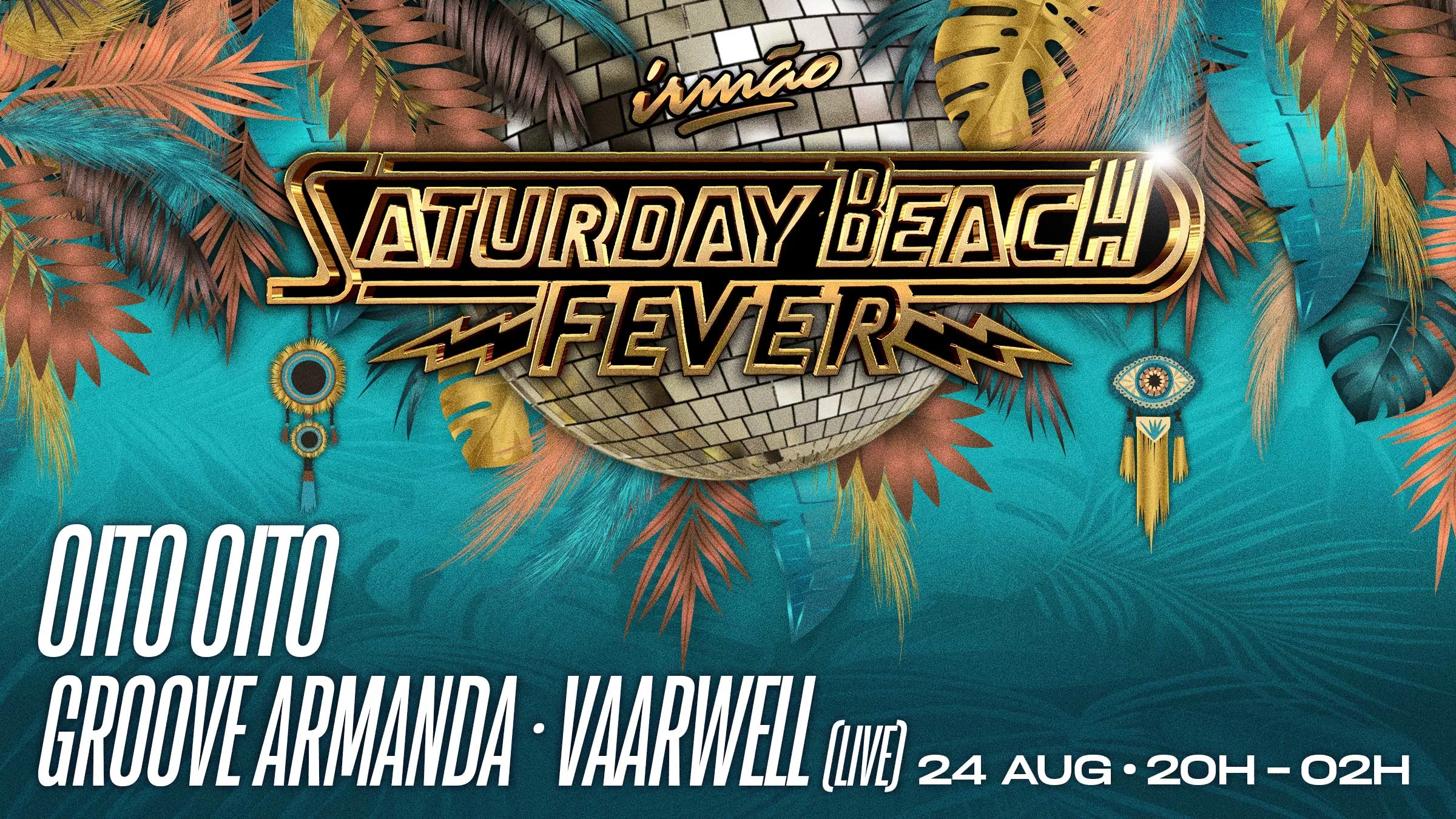 Saturday Beach Fever - 24/08 Cover