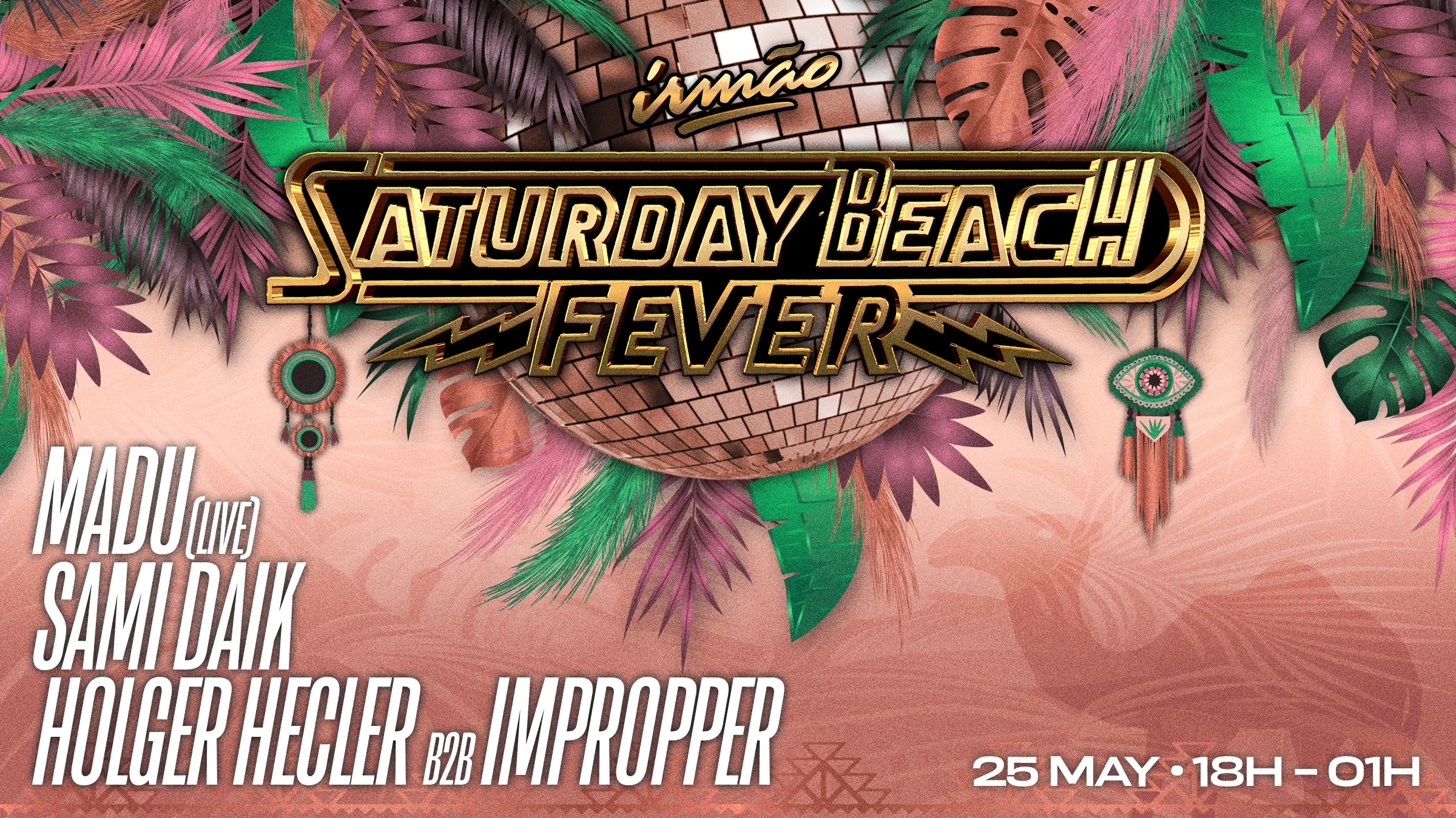 Saturday Beach Fever - 25/05 Cover