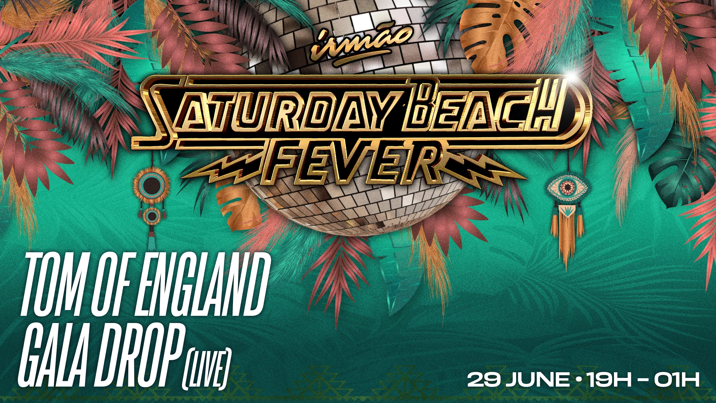 Saturday Beach Fever - 29/06 Cover