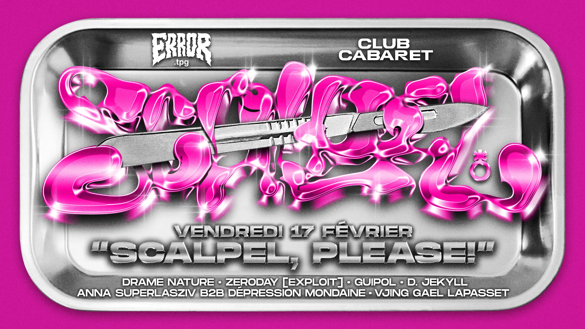 17.02 | “Scalpel, Please !” | #CC X Error.Tpg Cover