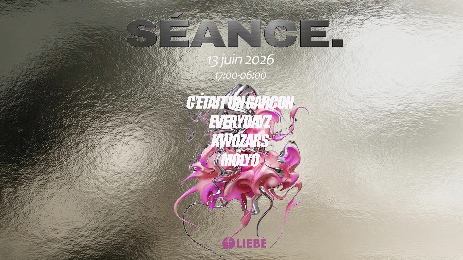 @ Liebe Invite Seance - Techno Cover