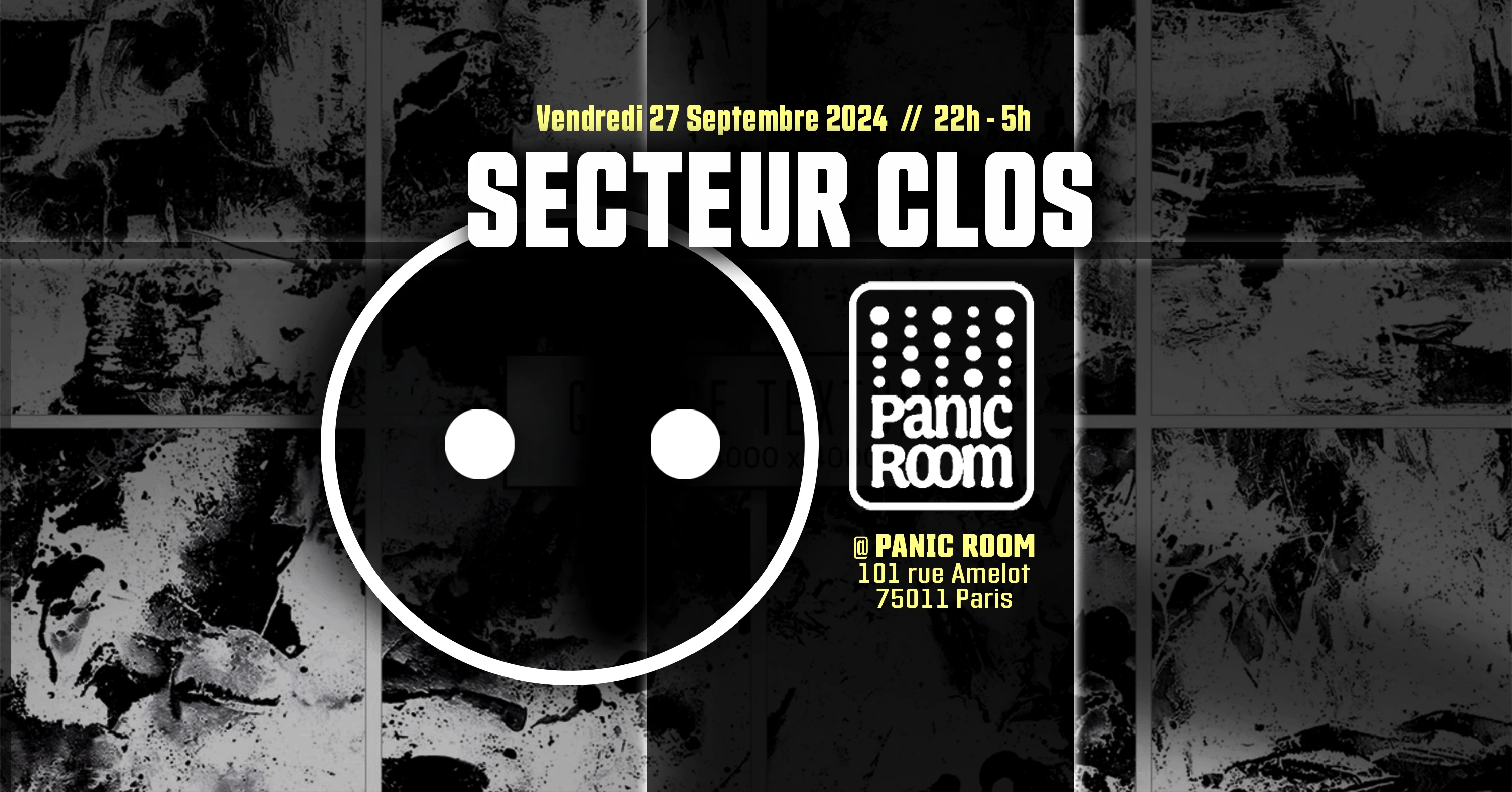 Secteur Clos X Panic Room W/ El-Hadi, Saint Esprit & Co Cover