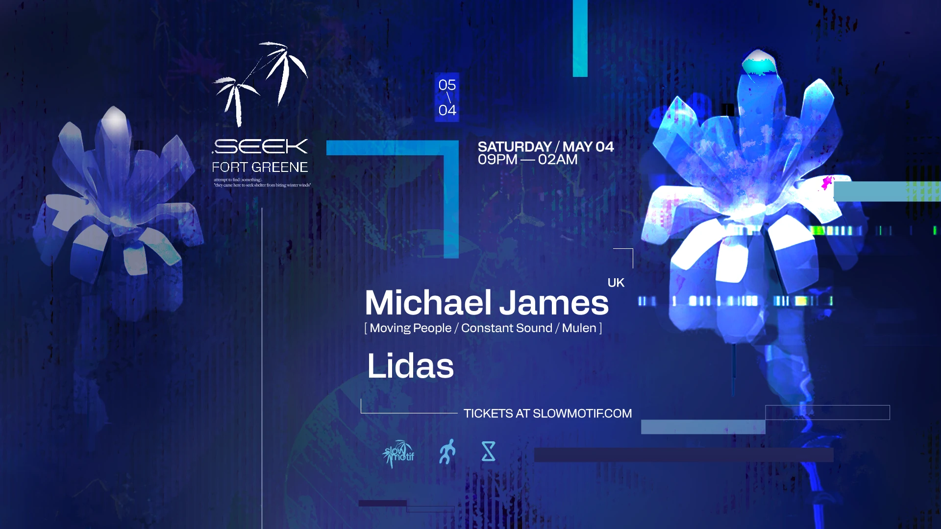 Seek /// Michael James, Lidas Cover