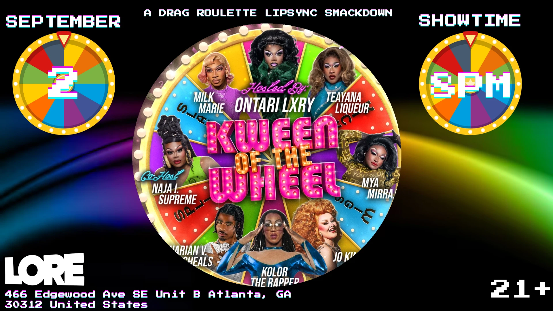 Drag Roulette! Kween Of The Wheel! Cover
