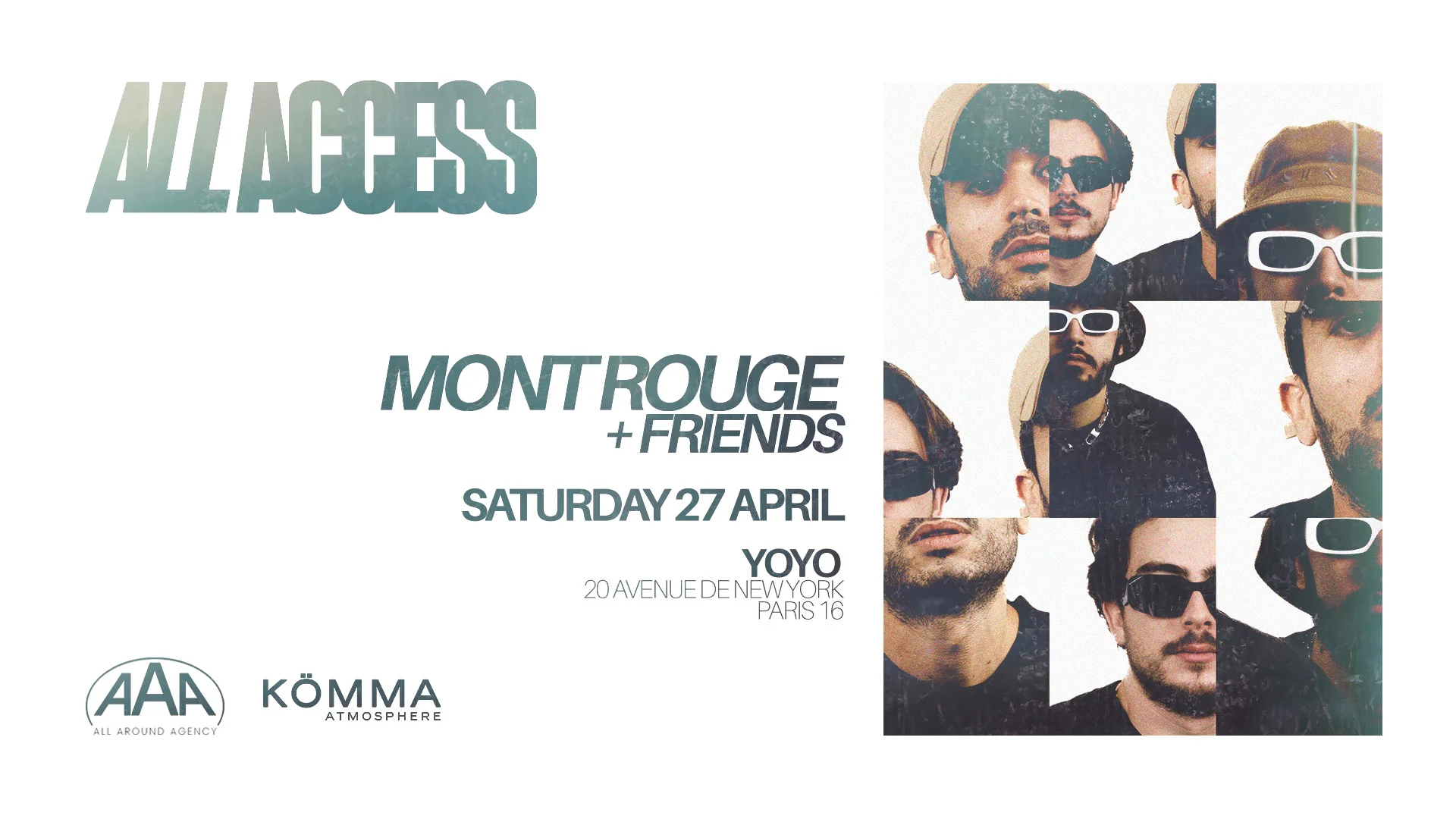 Mont Rouge And Friends X Aaa Cover